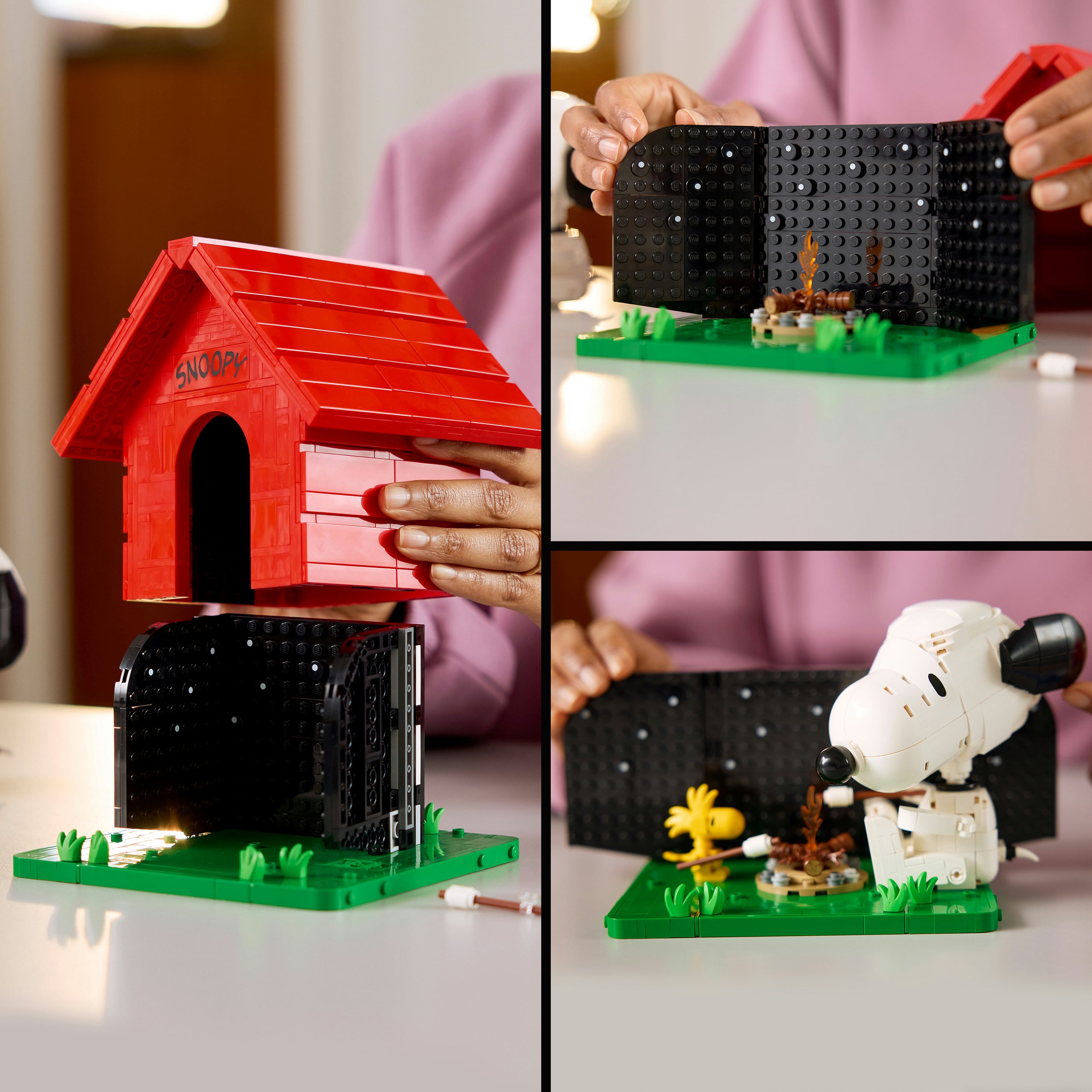 LEGO® Konstruktionsspielsteine »Peanuts: Snoopys Hundehütte (21368), LEGO Ideas« Made in Europe