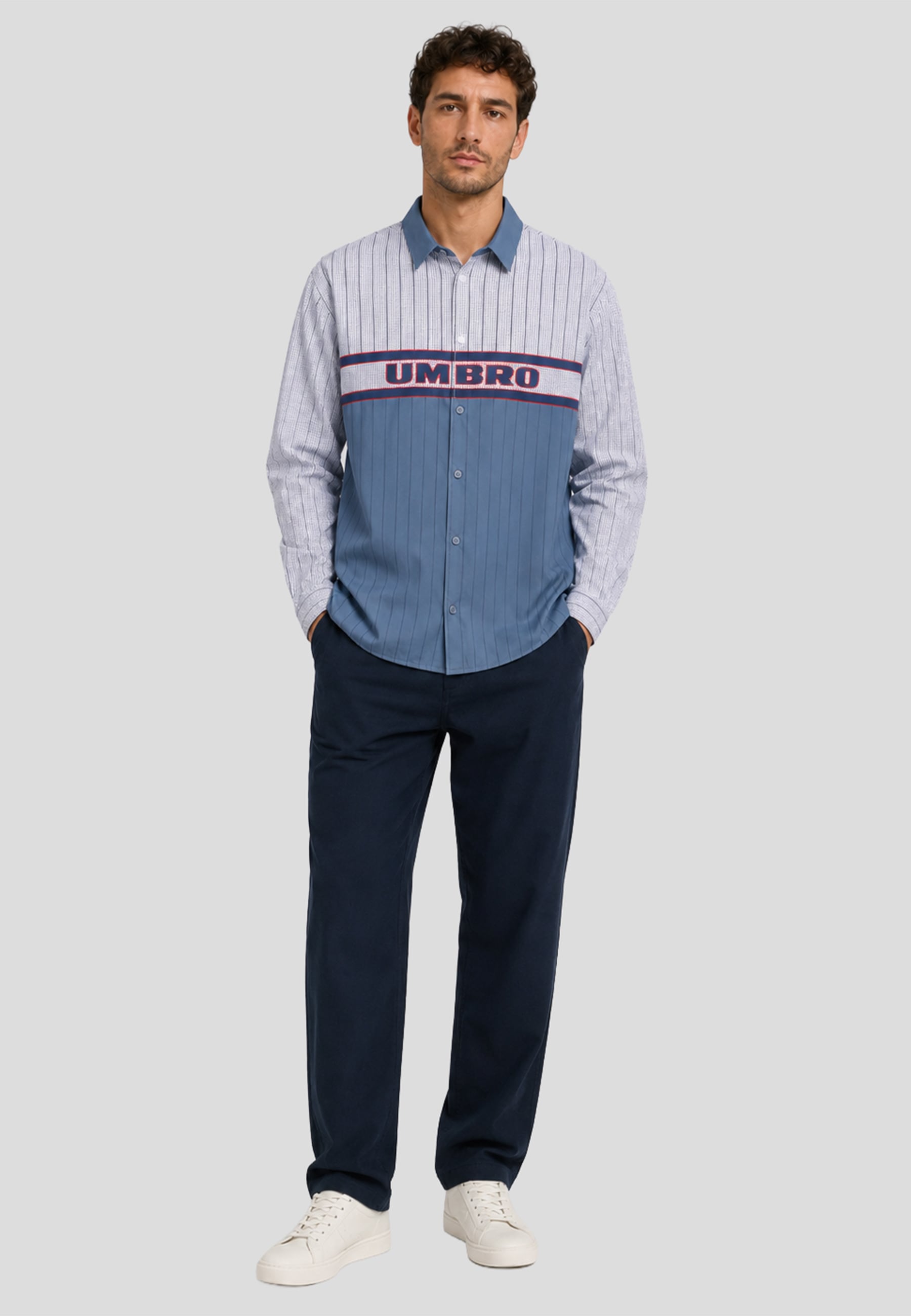 Umbro Langarmshirt »Umbro PRINTED BOXY LS SHIRT« 1