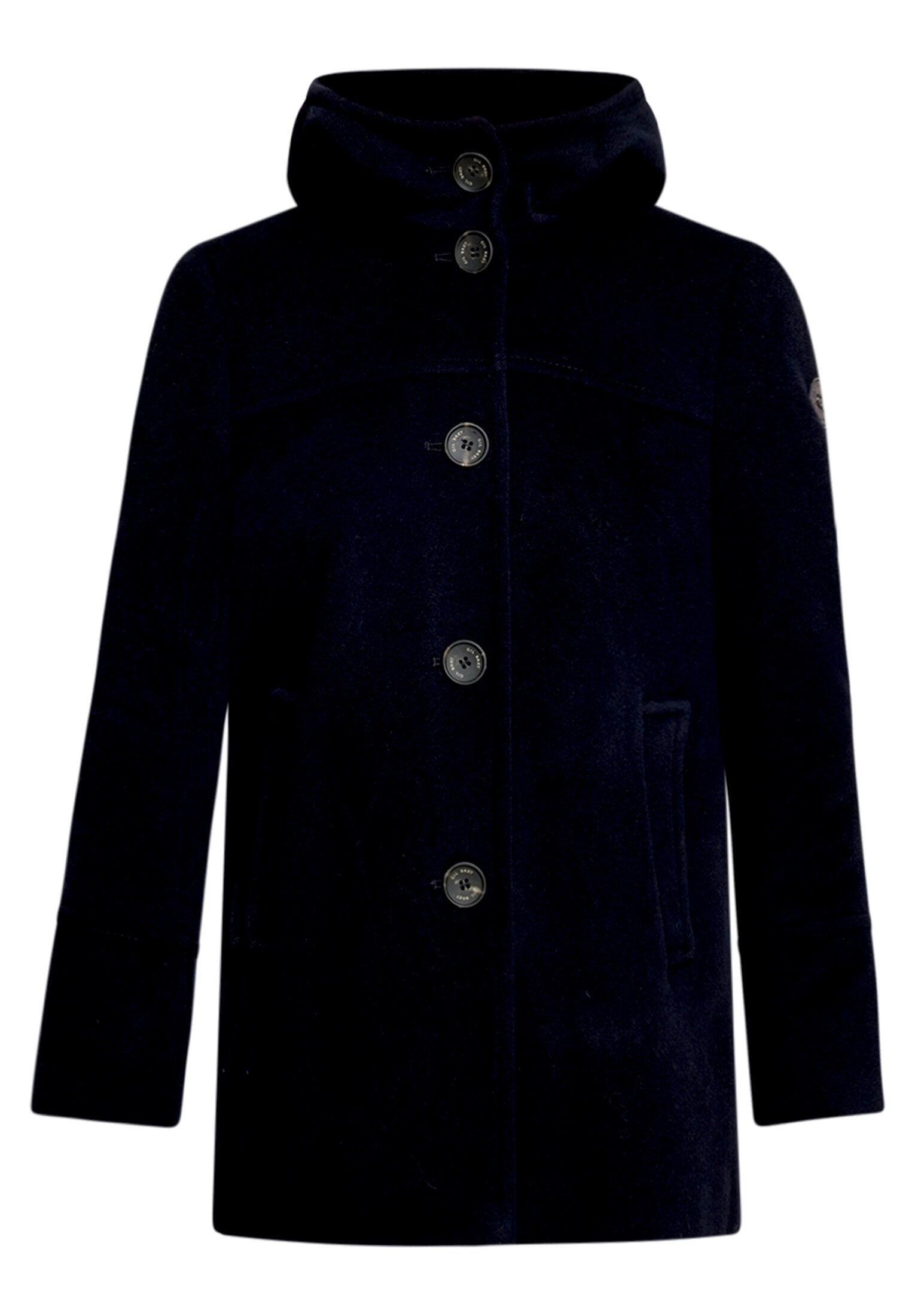 Gil Bret Wolljacke »Damen mit Kapuze« mit Kapuze