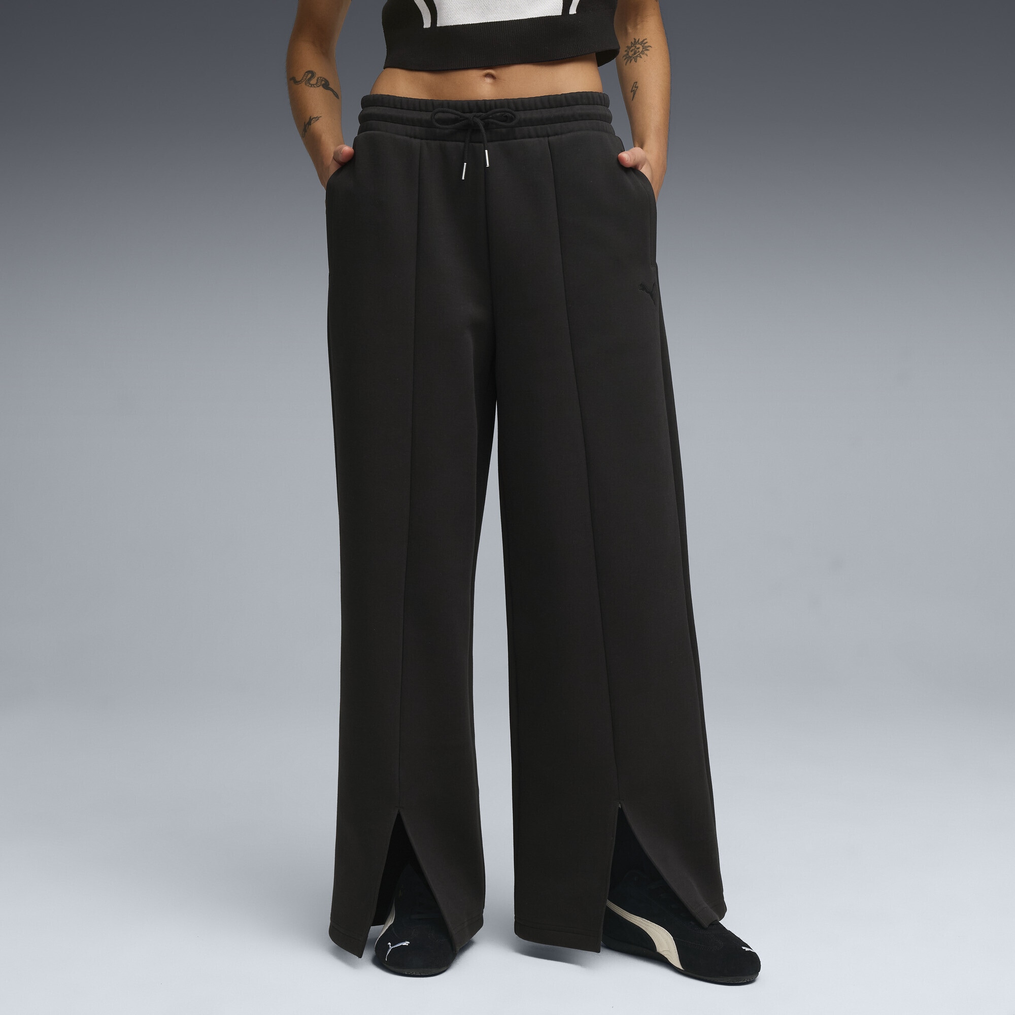 PUMA Sporthose »Wardrobe Essentials Relaxed Hose Damen«