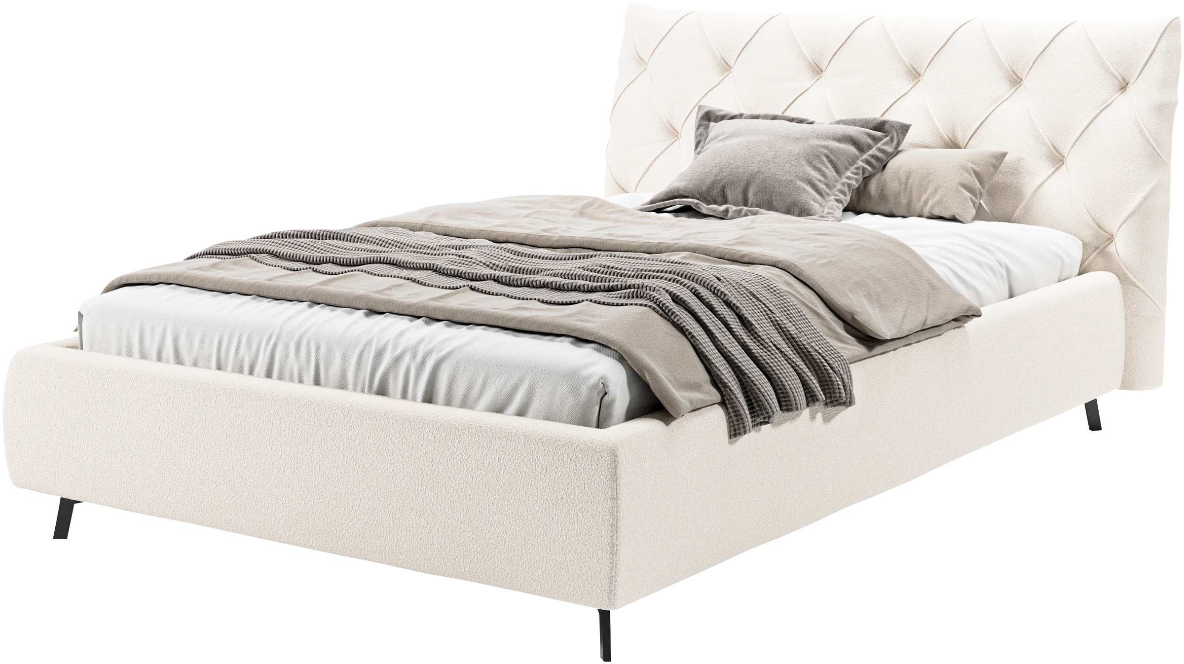 Home affaire Polsterbett "Elloree, in 4 Breiten bis 200cm, auch in Leder" K günstig online kaufen