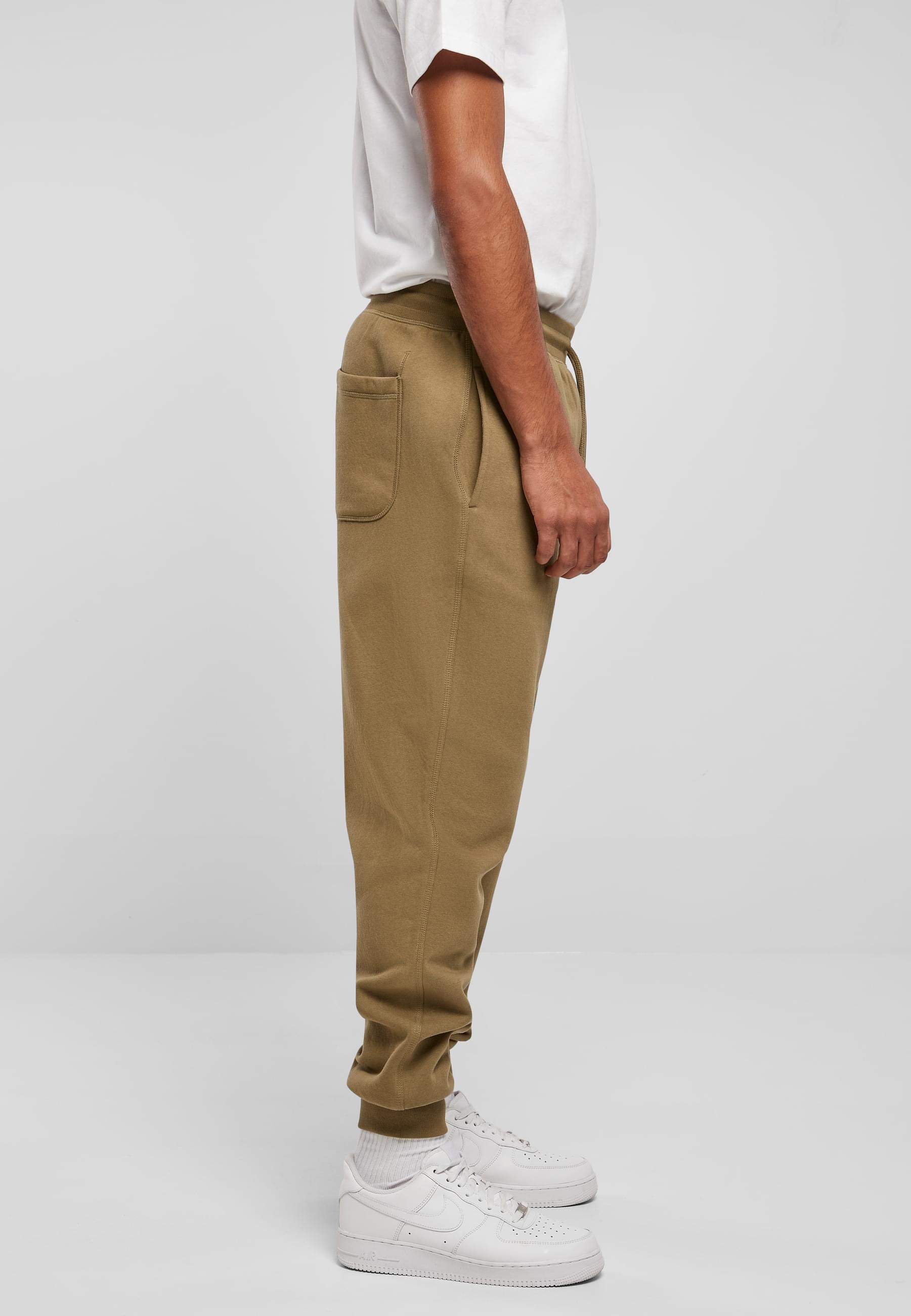 URBAN CLASSICS Stoffhose »Urban Classics Herren Basic Sweatpants«, (1 tlg.)