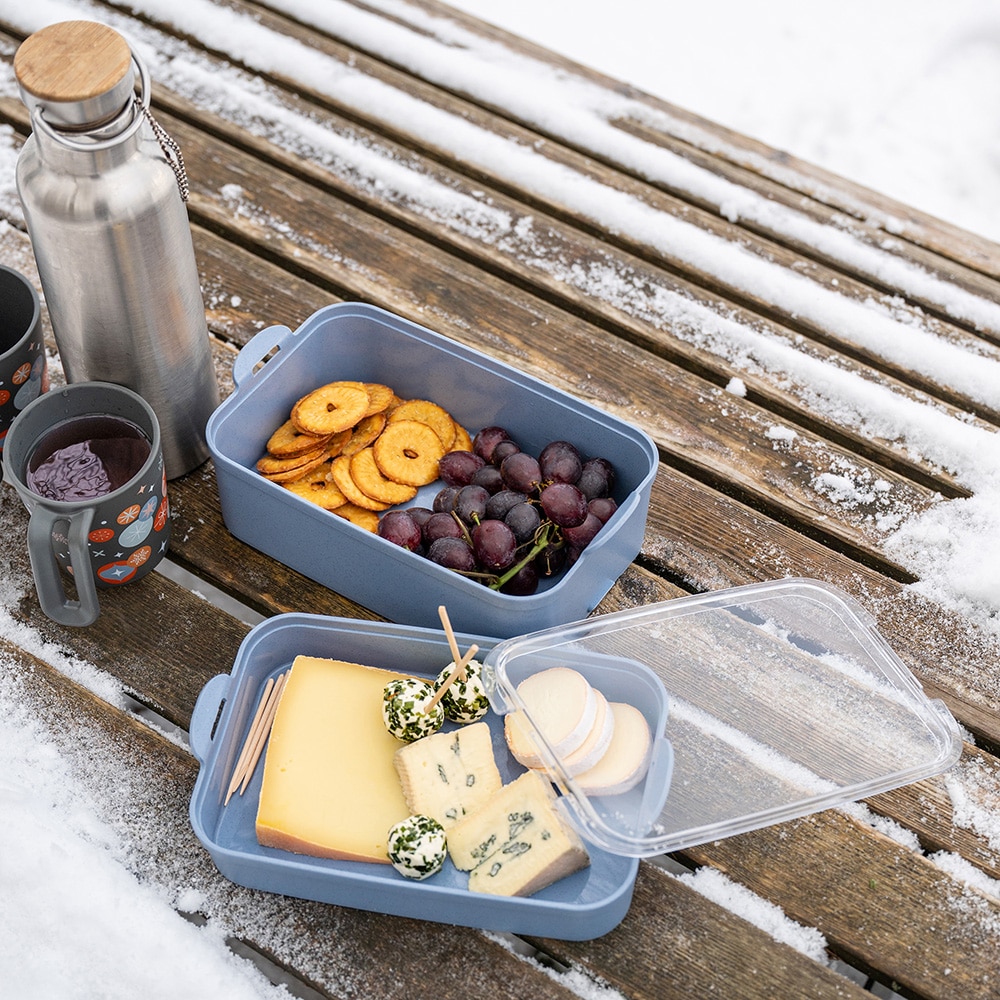 KOZIOL Frischhaltedose »STAKK BENTOBOX, 2l« 1 tlg. spülmaschinengeeignet, mikrowellengeeignet