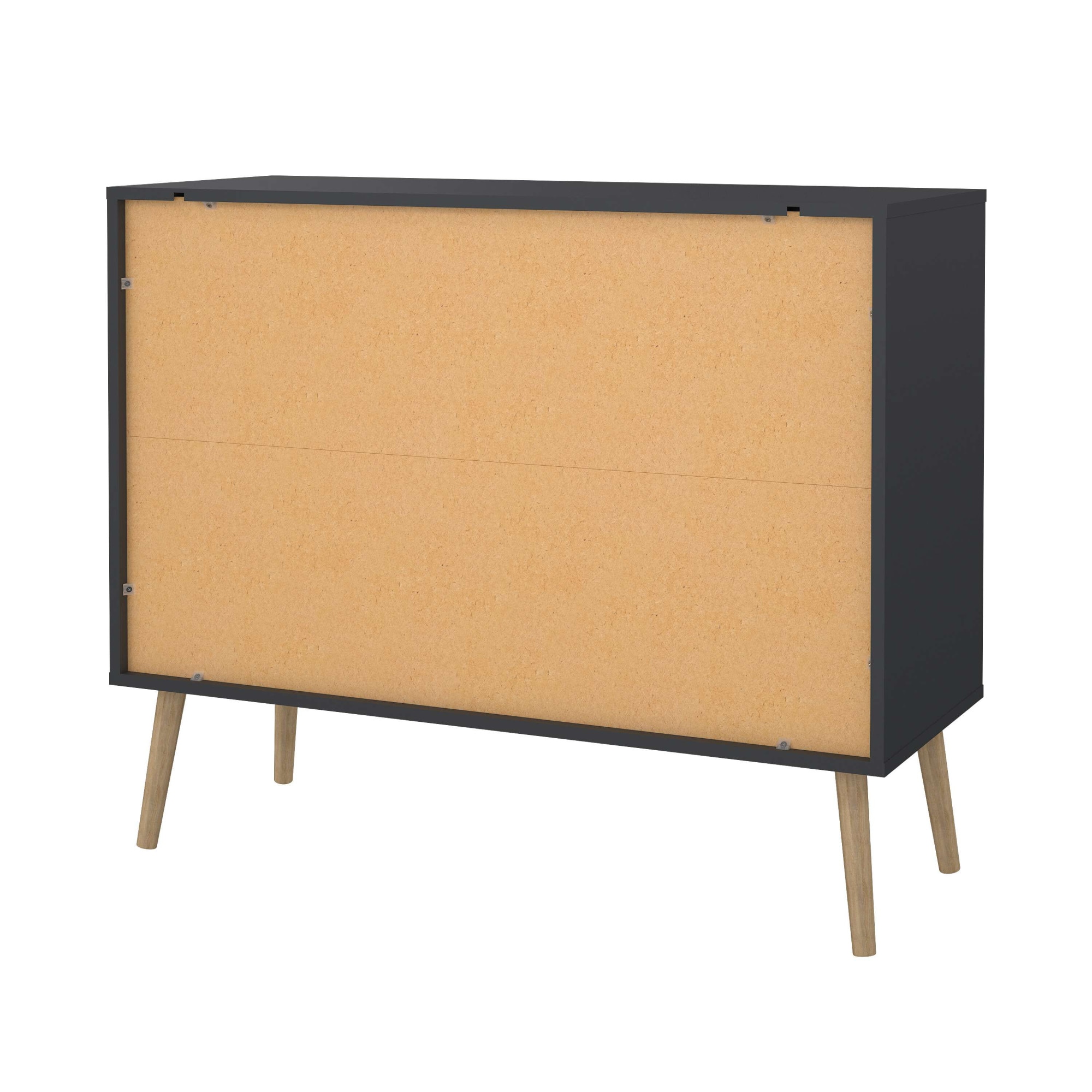 andas Kommode »Bodo, Aufbewahrung, Schubladenschrank, Stauraum«, 4 Schubladen, Beine und Griffe aus Echtholz, Breite 99 cm