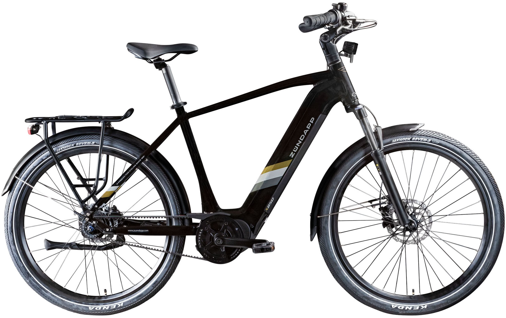 E-Bike ZÜNDAPP "X850" Gr. 53, schwarz, Elektrofahrräder, 53cm, 27,5 Zoll (69,85cm), Pedelec, Elektrofahrrad für Damen und Herren
