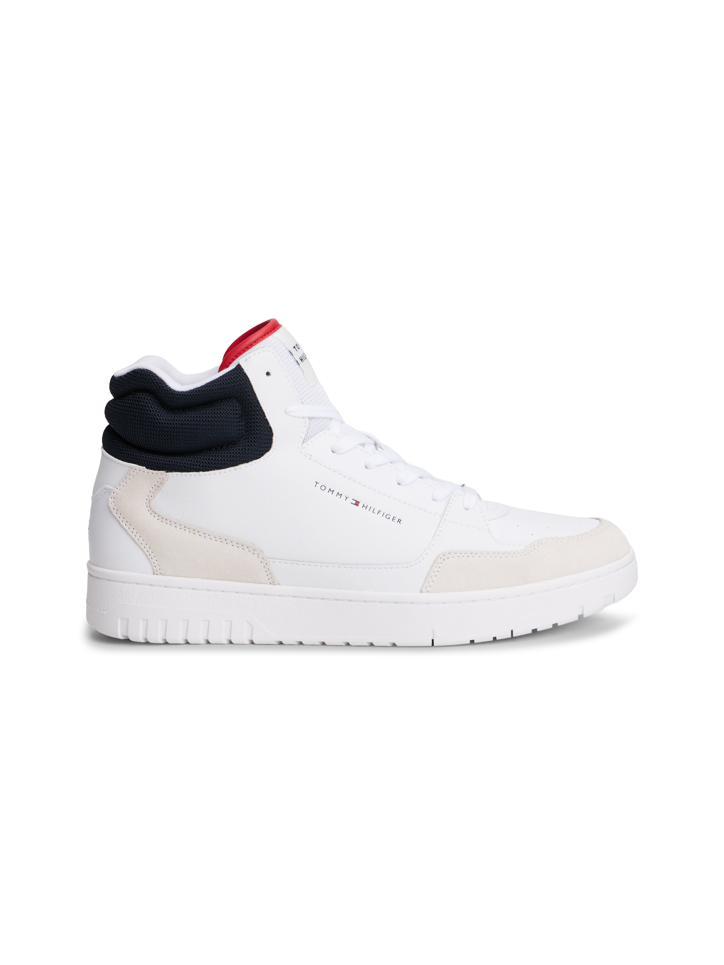 Tommy Hilfiger Sneaker »TH BASKET CORE MIDCUT«  , Schnürboots, High-Top-Sneaker mit weich gepolstertem Schaftrand