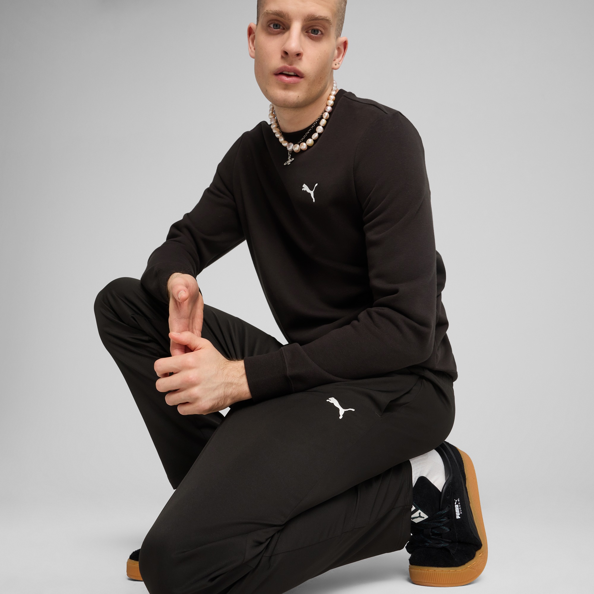 PUMA Trainingshose »ESS WOVEN PANTS OP«, Webmaterial, dryCELL: Performance-Technologie