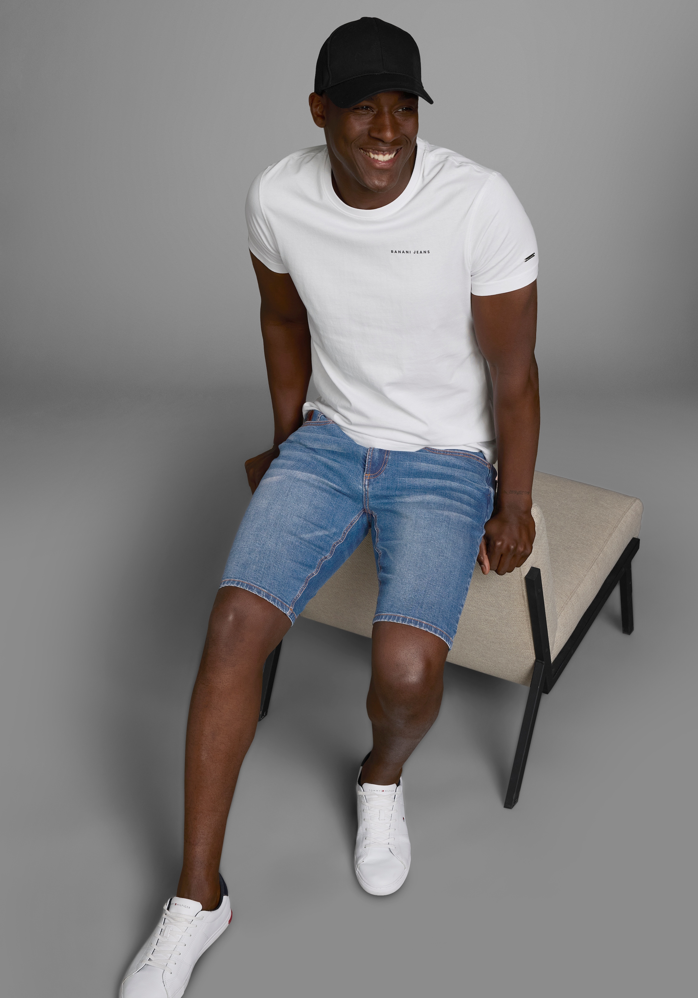 Bruno Banani Jeansshorts »Hutch-Shorts«, niedrige Leibhöhe