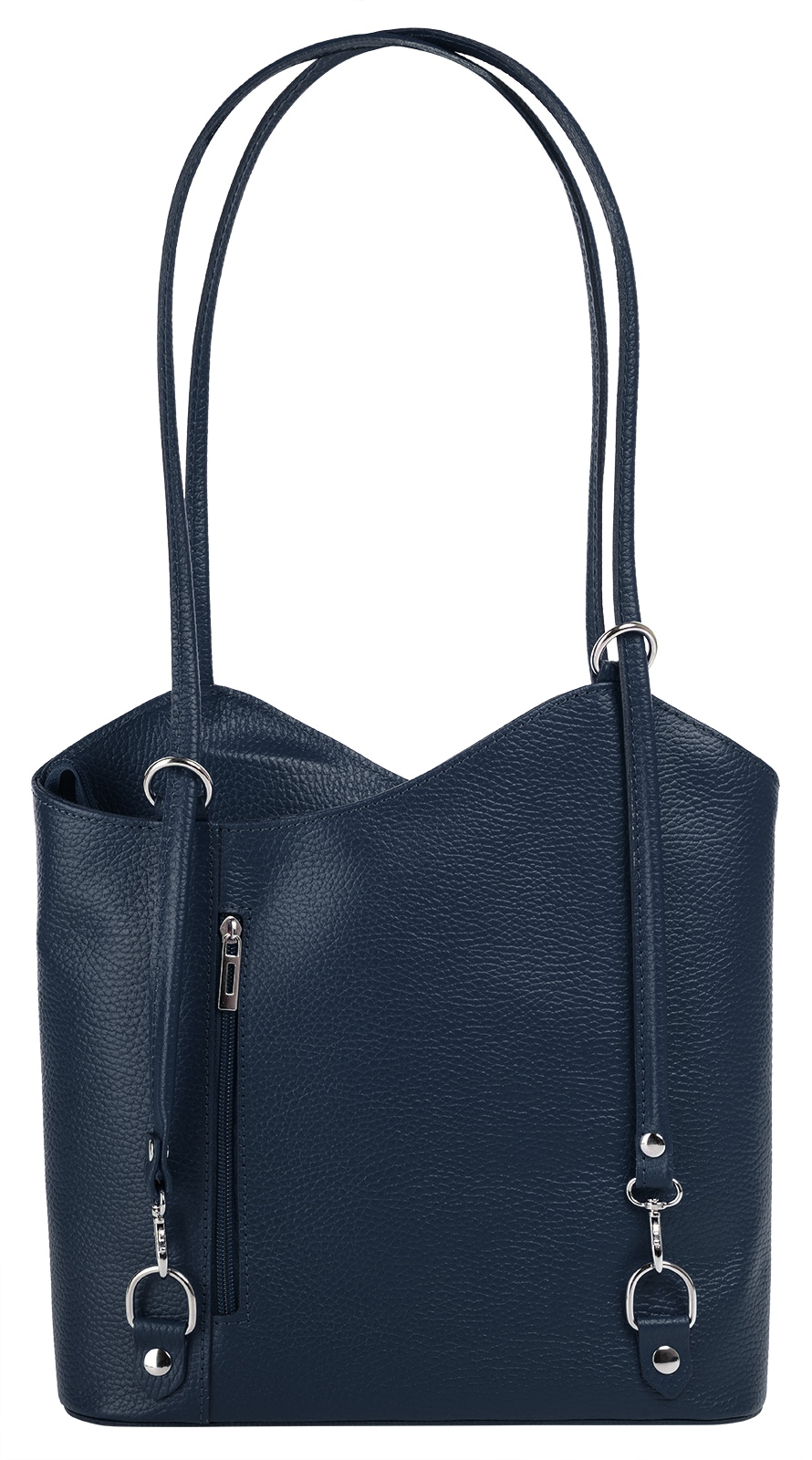 Cluty Cityrucksack, echt Leder, Made in Italy