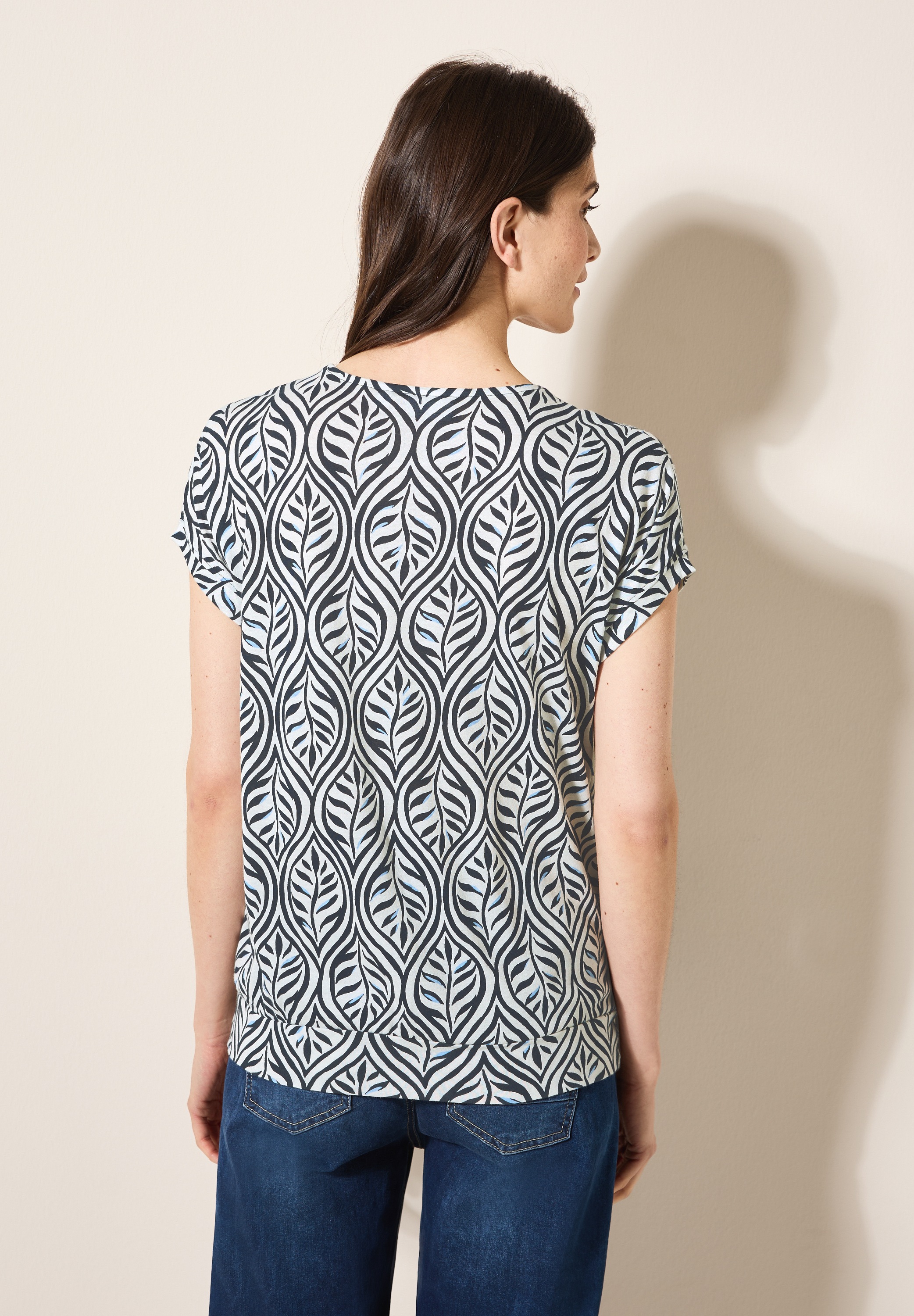 Cecil V-Shirt, im soften Baumwoll-Mix günstig online kaufen