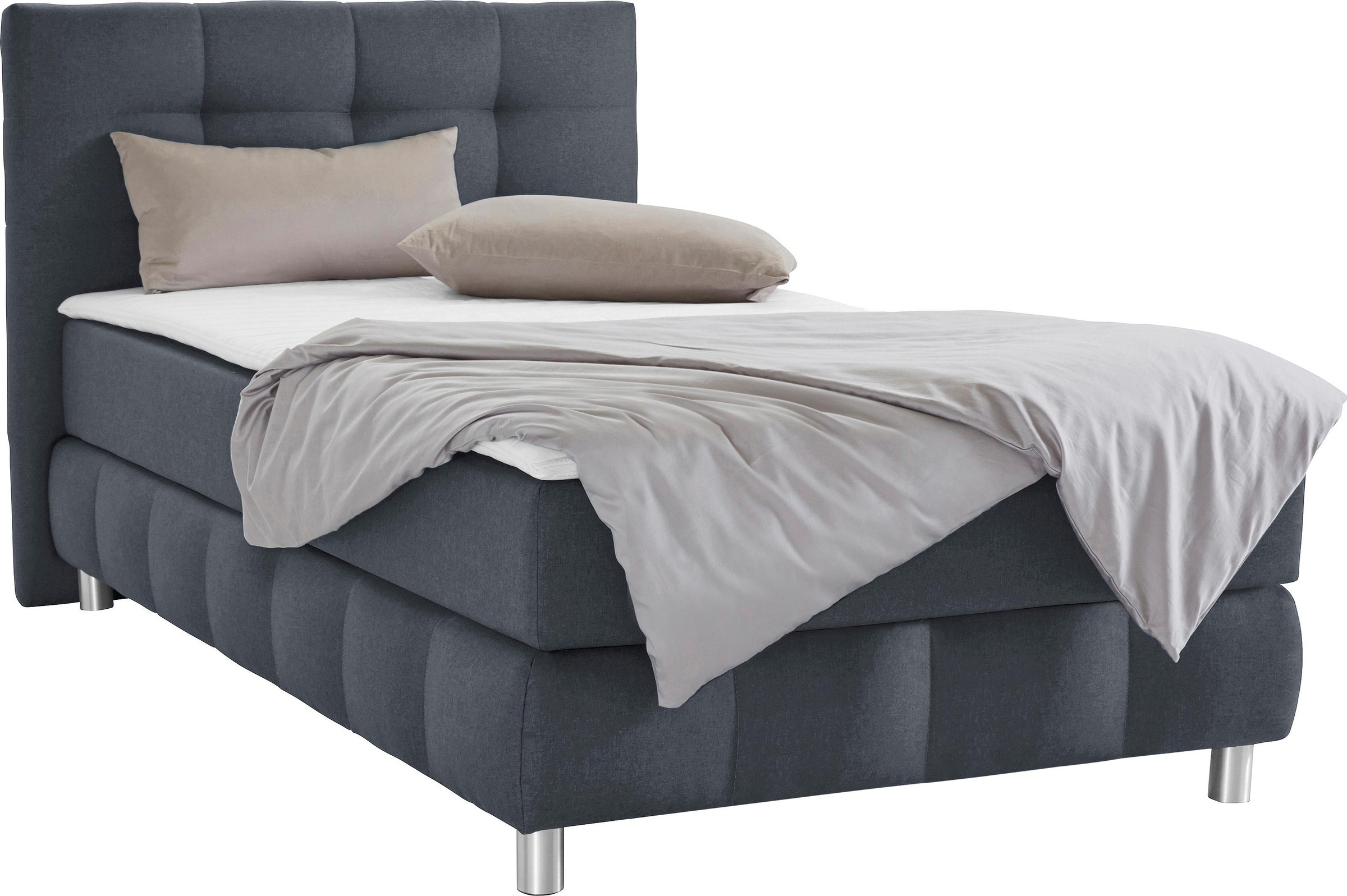 Home affaire Boxspringbett "Salo" incl. Topper, 6 Breiten, 2 Härtegrade, TF günstig online kaufen