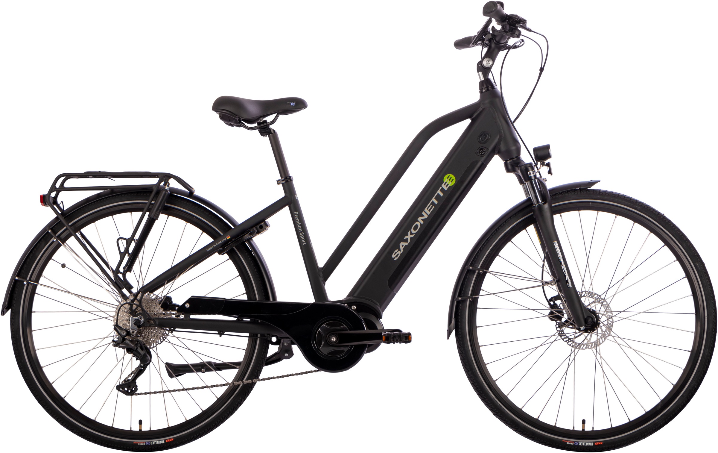 SAXONETTE E-Bike »Premium Sport (Trapez)« 10 Gan...