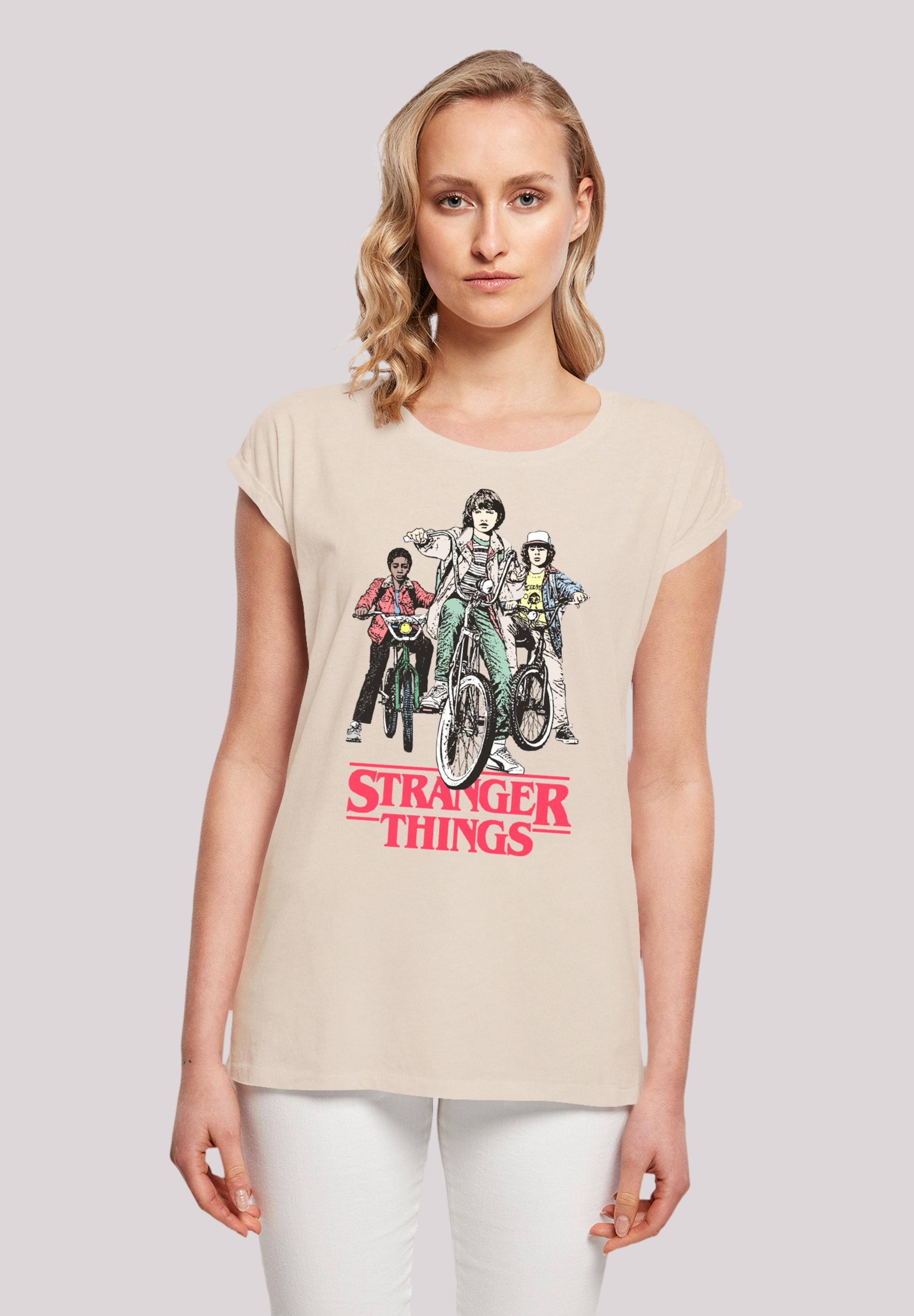 T-Shirt »Stranger Things Retro Bikers«, Premium Qualität