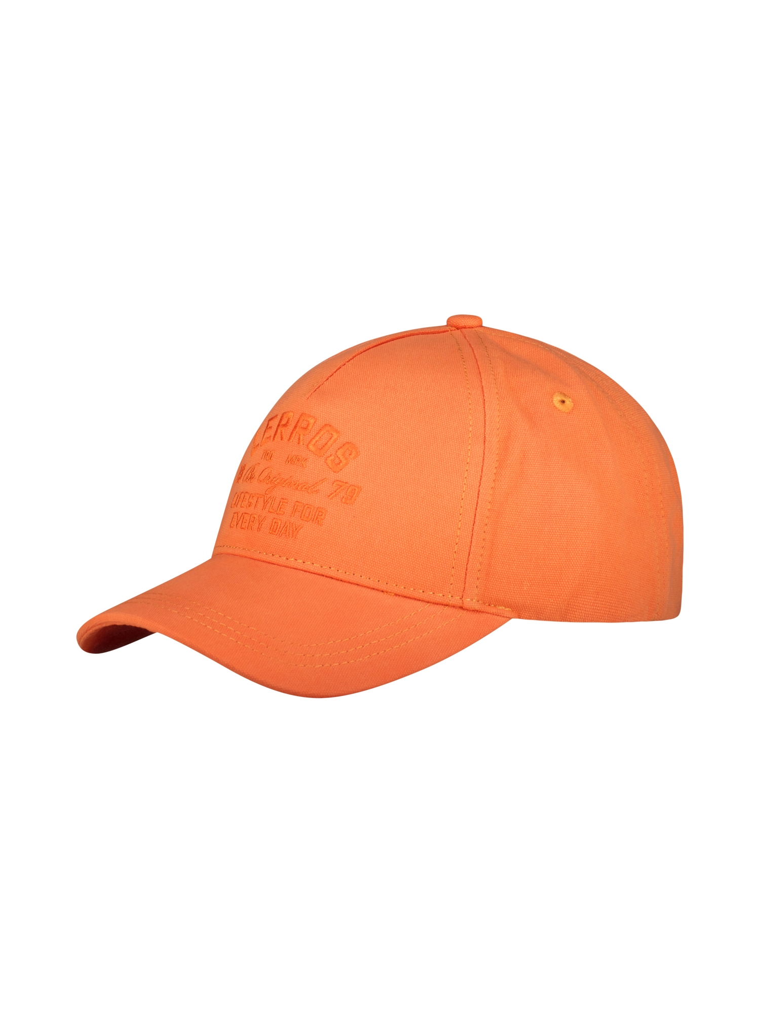 Baseball Cap LERROS "Unifarbene LERROS-Basecap", Herren, Gr. Normalgrößen, vivid rot, 100% Baumwolle, Caps 2