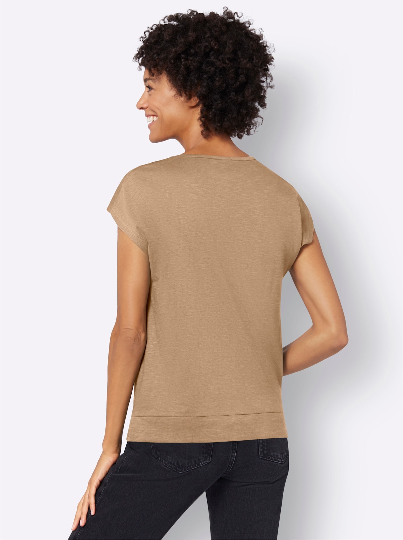 Casual Looks Kurzarmshirt »Shirt«, (1 tlg.)