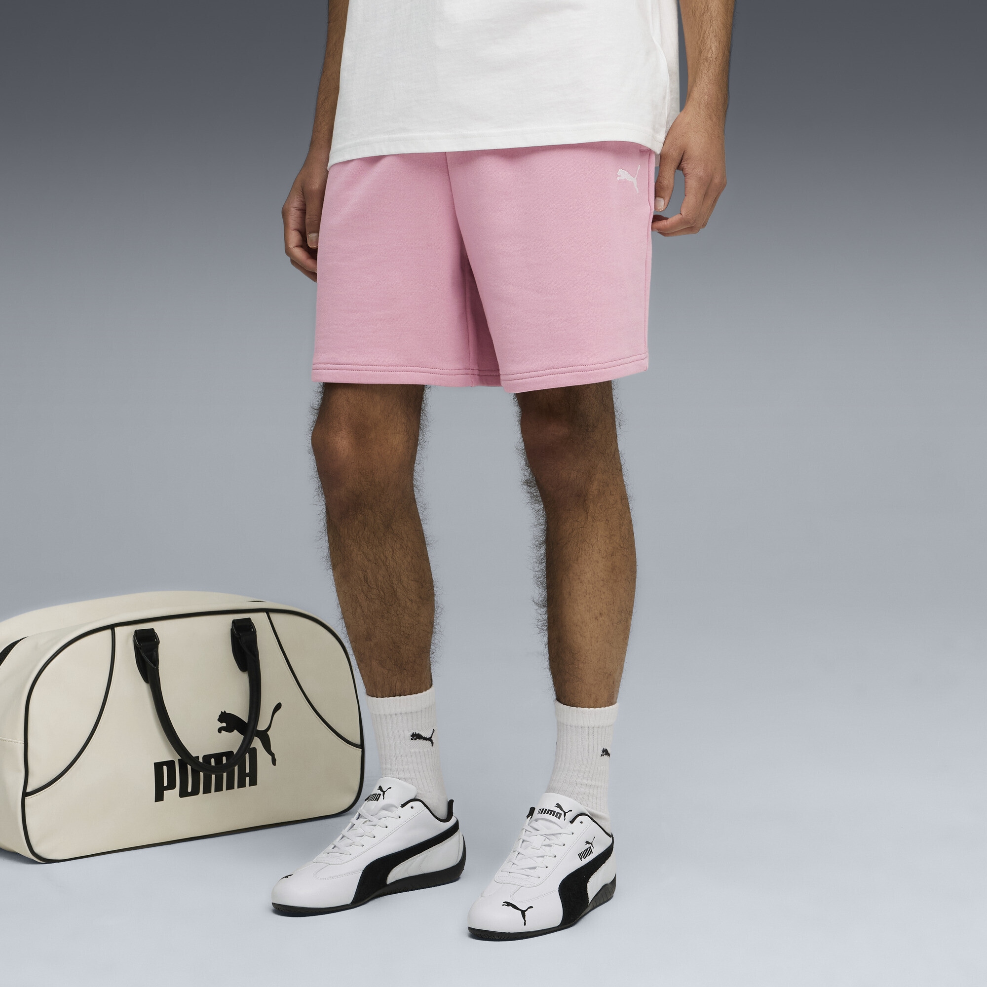 PUMA Sporthose »WARDROBE ESS Relaxed 7" Shorts Herren«