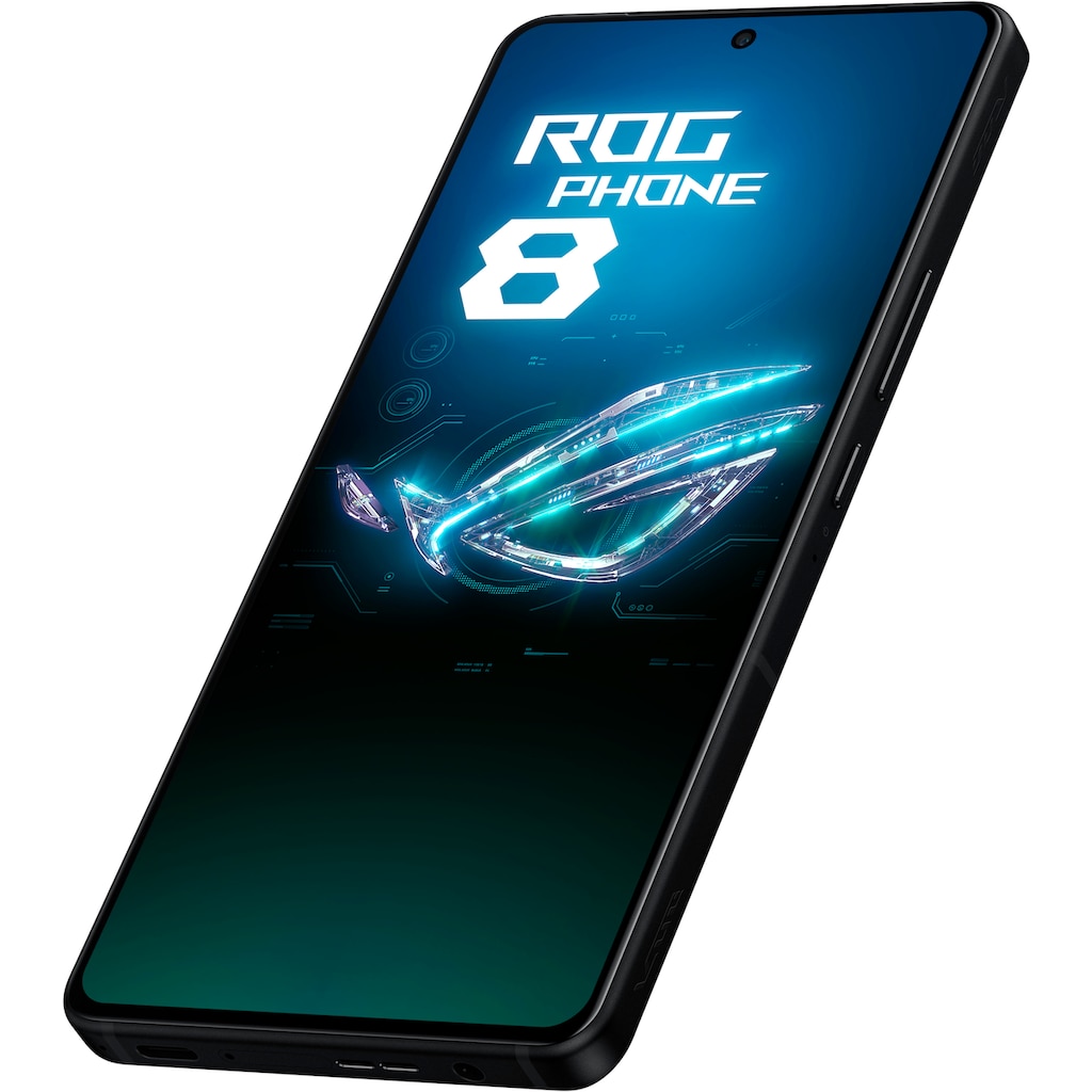 Asus Smartphone »Rog Phone 8«, schwarz, 17,22 cm/6,78 Zoll, 256 GB Speicherplatz, 50 MP Kamera