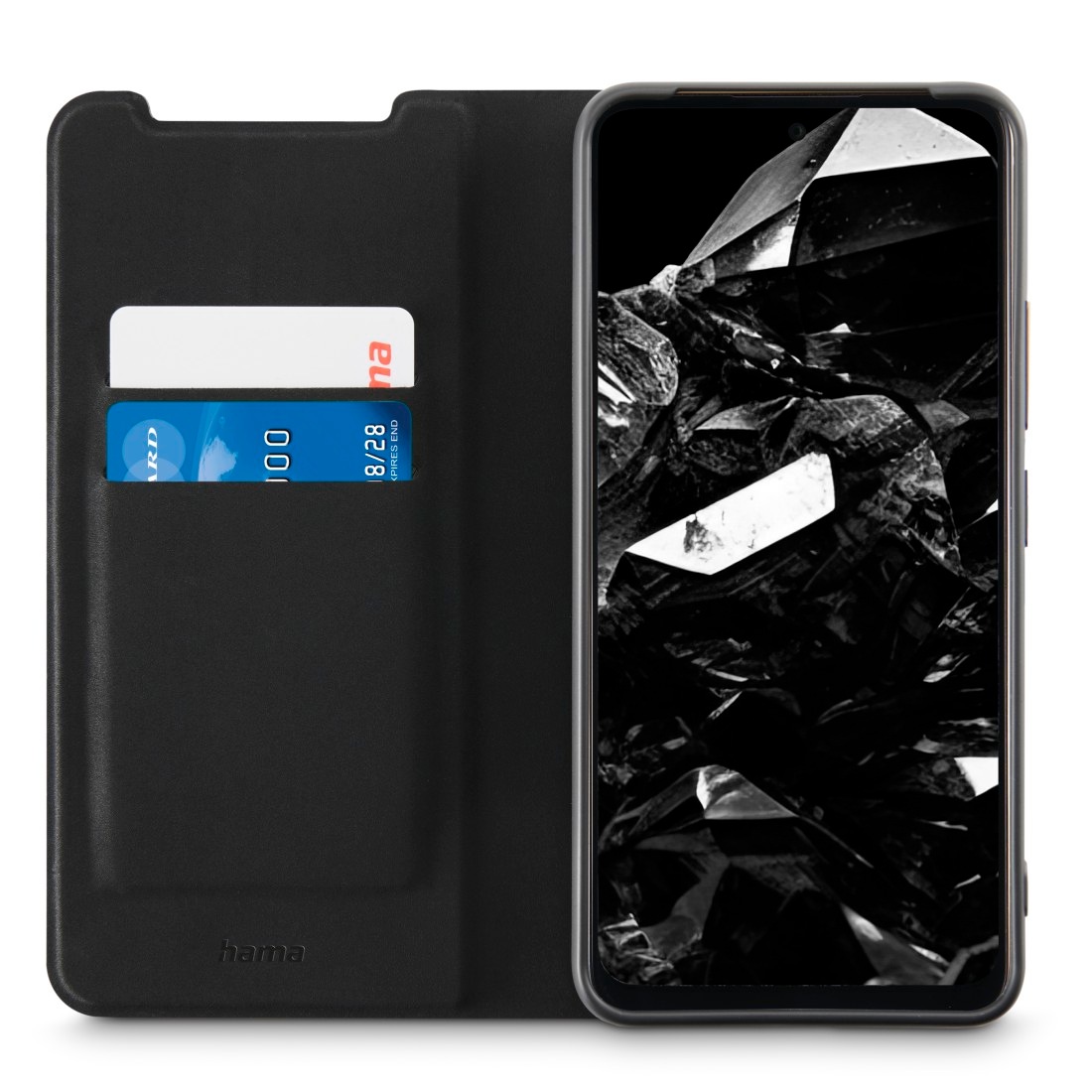 Hama Smartphone-Hülle »Handytasche, Schutzhülle "Daily Protect" für Google Pixel 8a, Schwarz«, Google Pixel 8a
