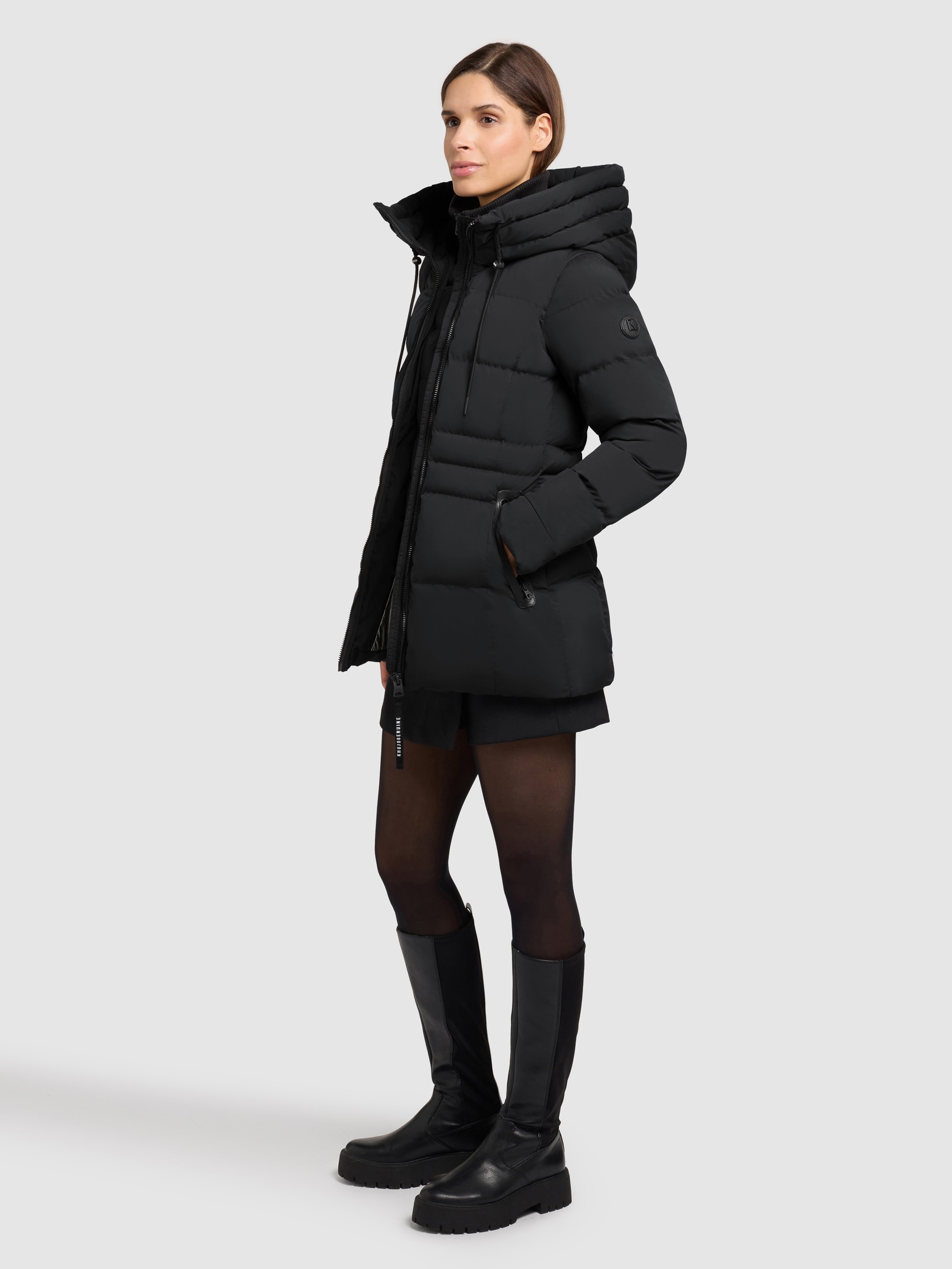 khujo Steppjacke »MATLA« mit Kapuze