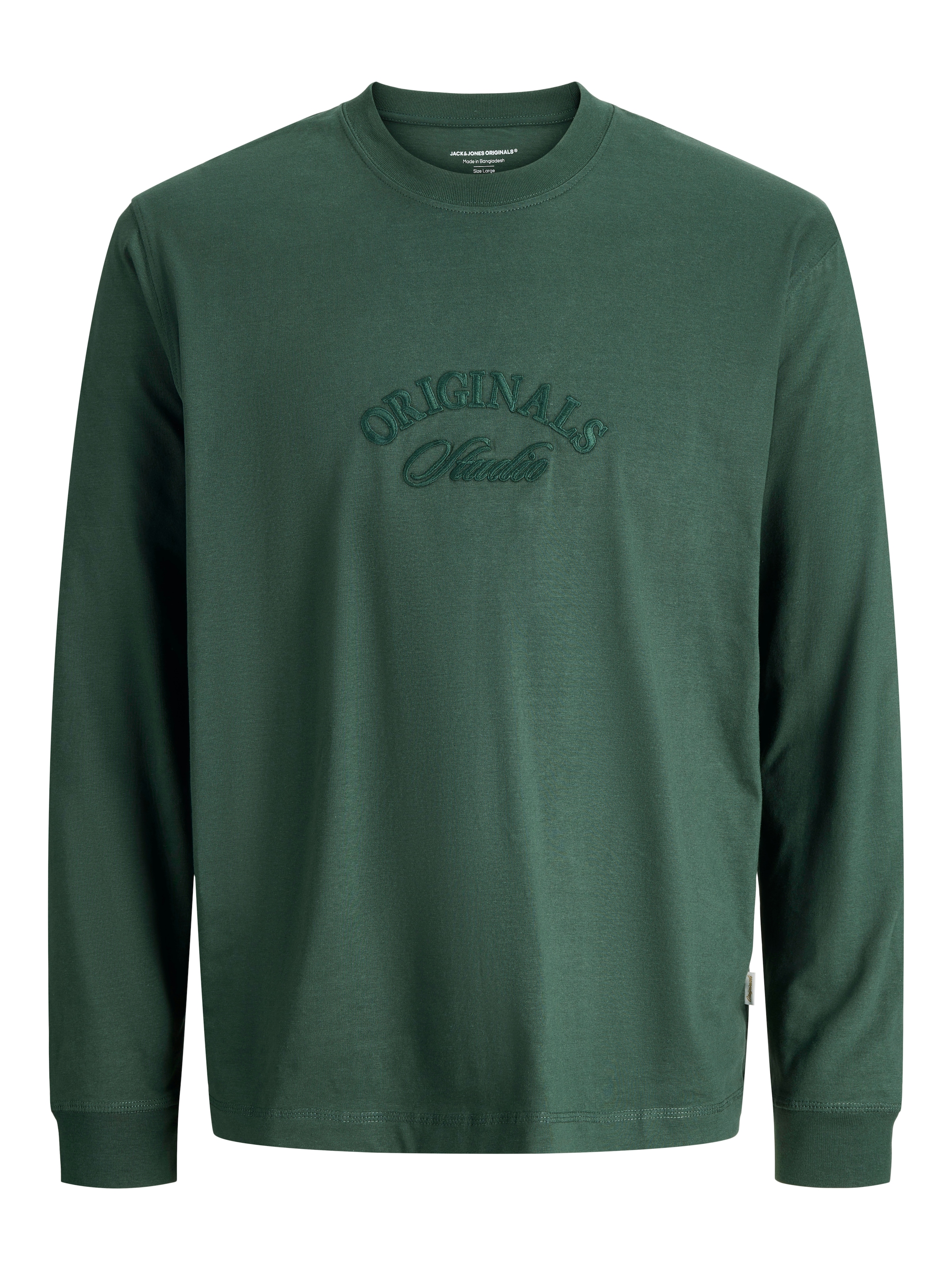 Jack & Jones Junior Langarmshirt »JORBLEECKER BRANDING TEE LS 2PK MP JNR« Packung, 2 Stk.