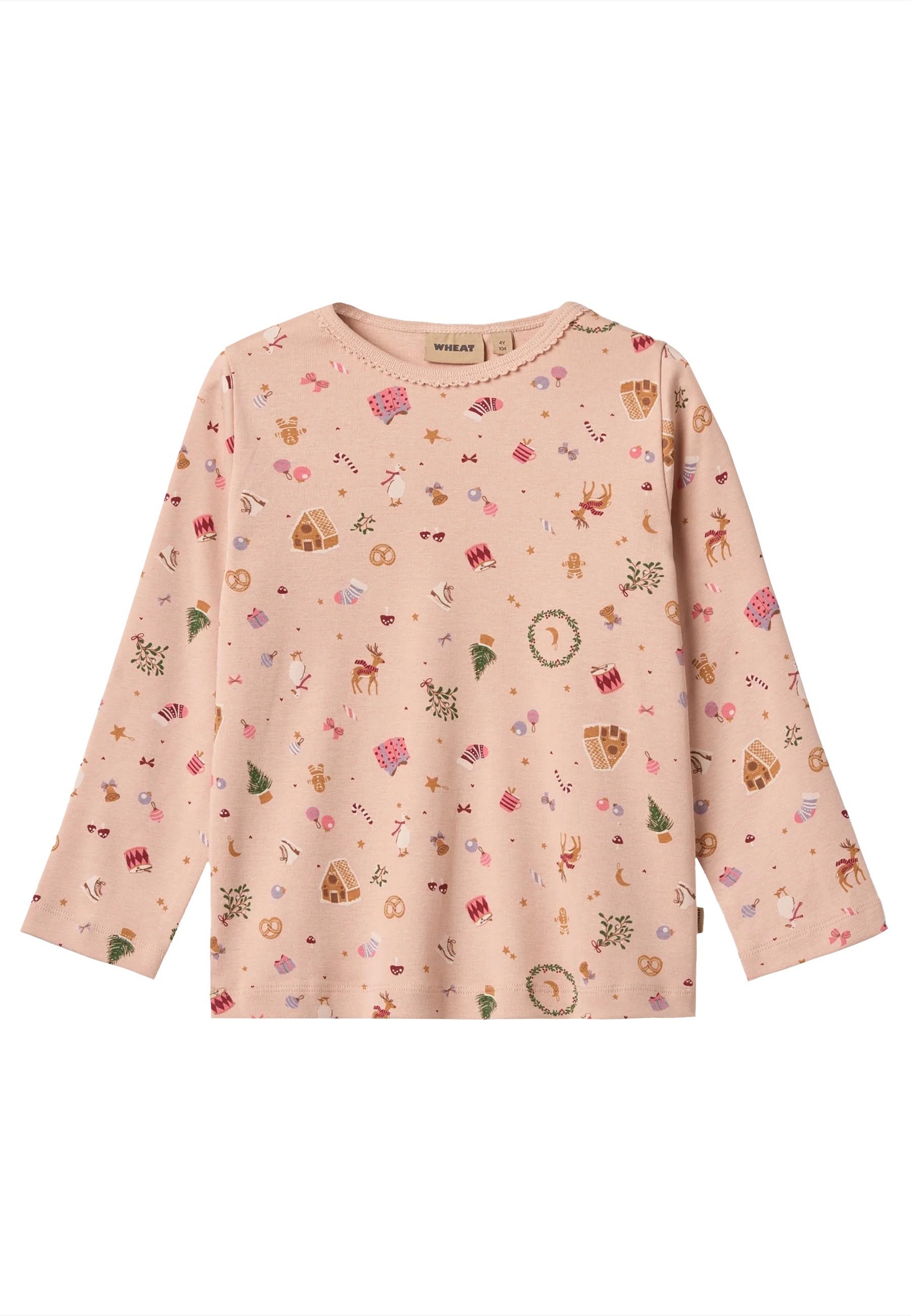 WHEAT Pyjama »WHEAT Nightwear Picoting Mila«