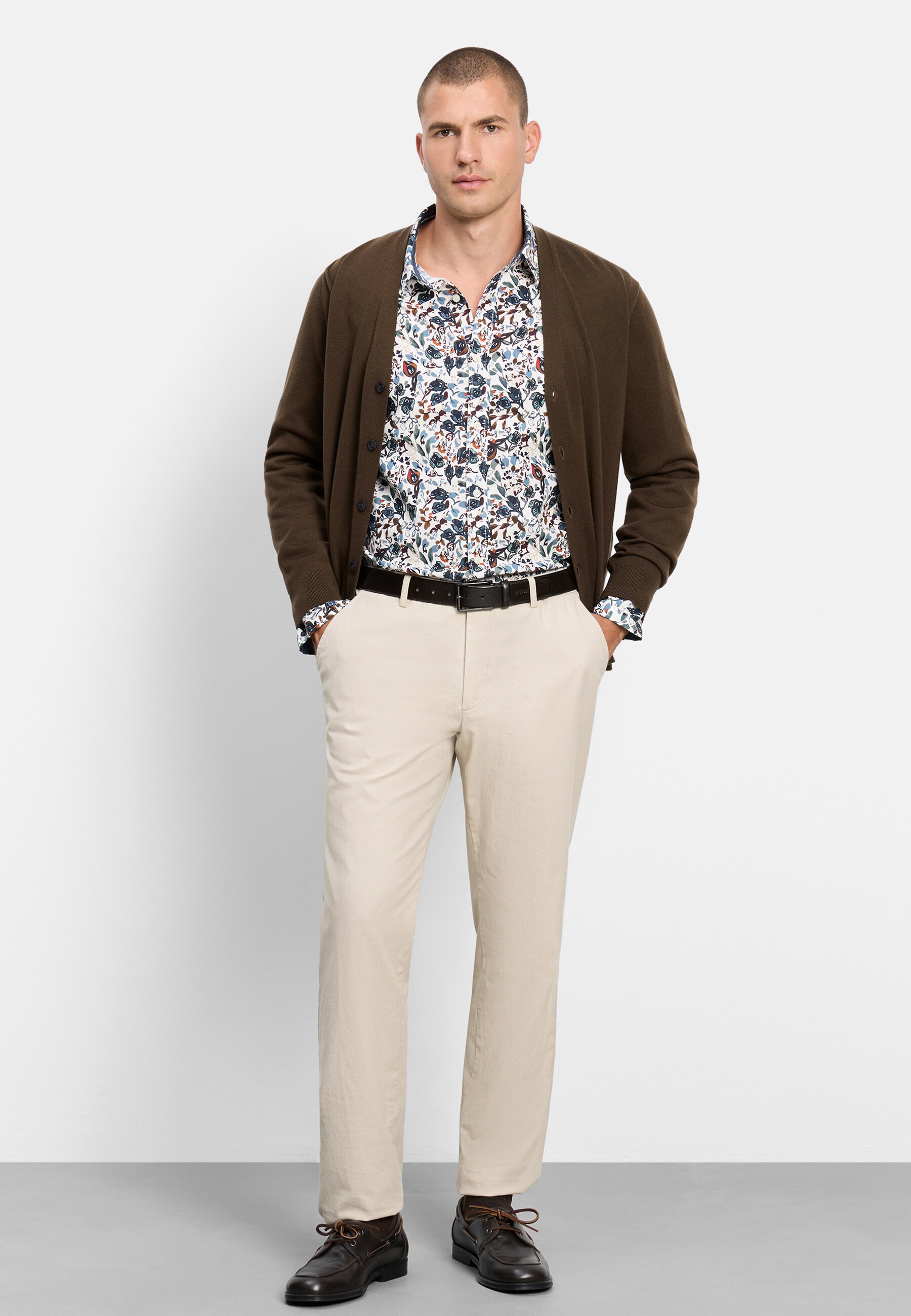 OLYMP Langarmhemd »OLYMP Casual, Regular Fit, Kent«