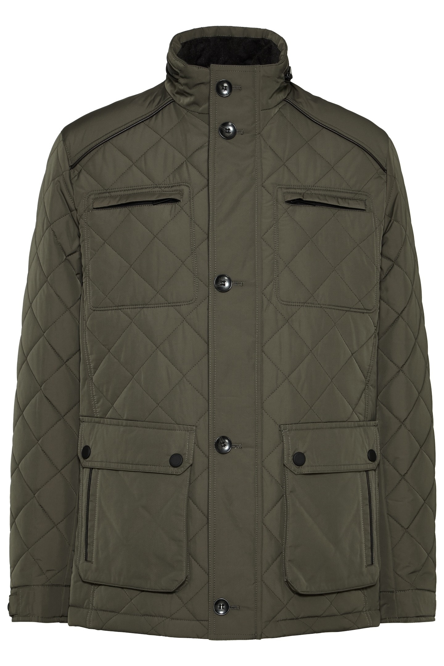 bugatti Langjacke, ohne Kapuze, im Rautenstepp
