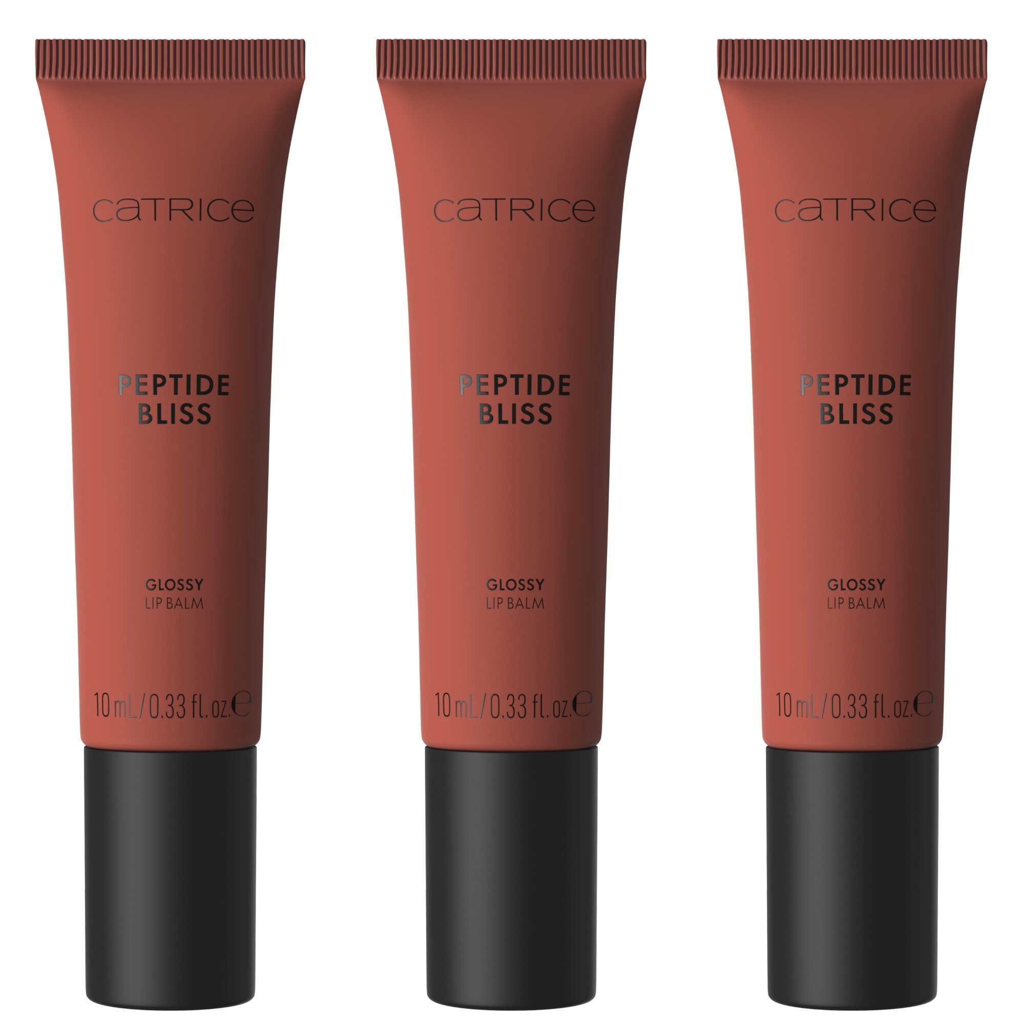 CATRICE Damen Lipgloss "PEPTIDE BLISS GLOSSY LIP BALM", rot, Lippen-Kosmetika, für sinnlich aussehende Lippen