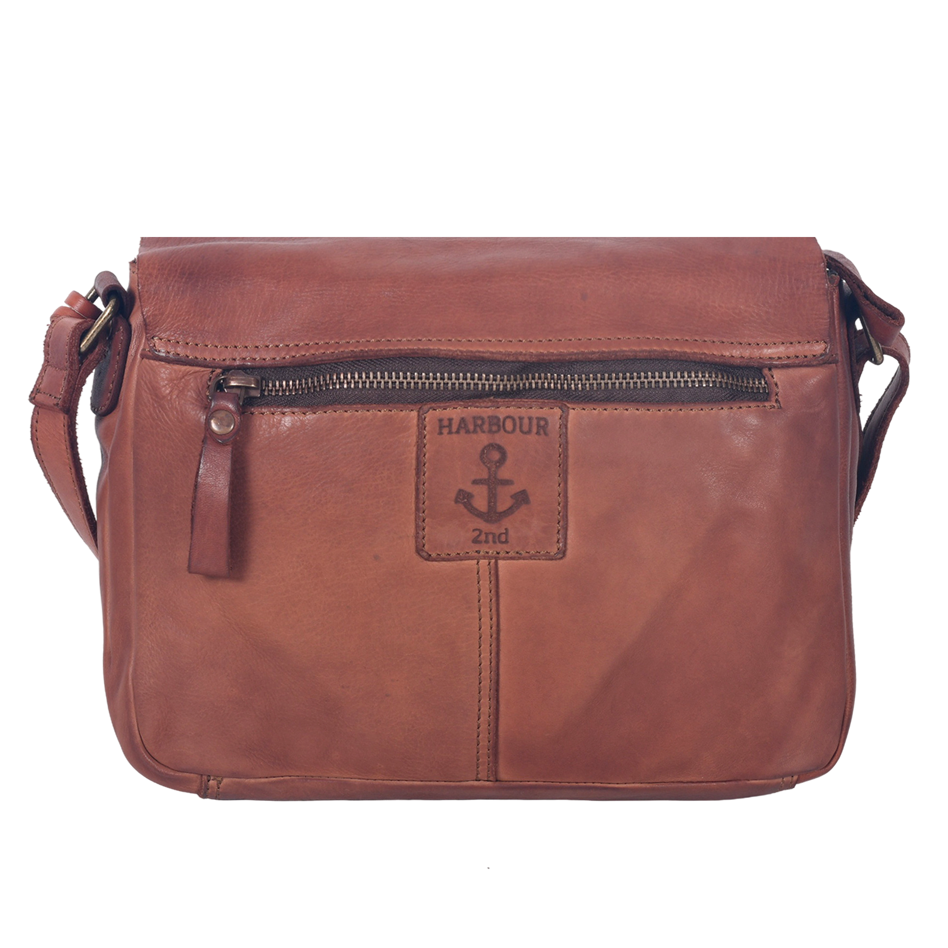 HARBOUR 2nd Umhängetasche Schultertasche, Überschlag mit Riemchenverschluss
