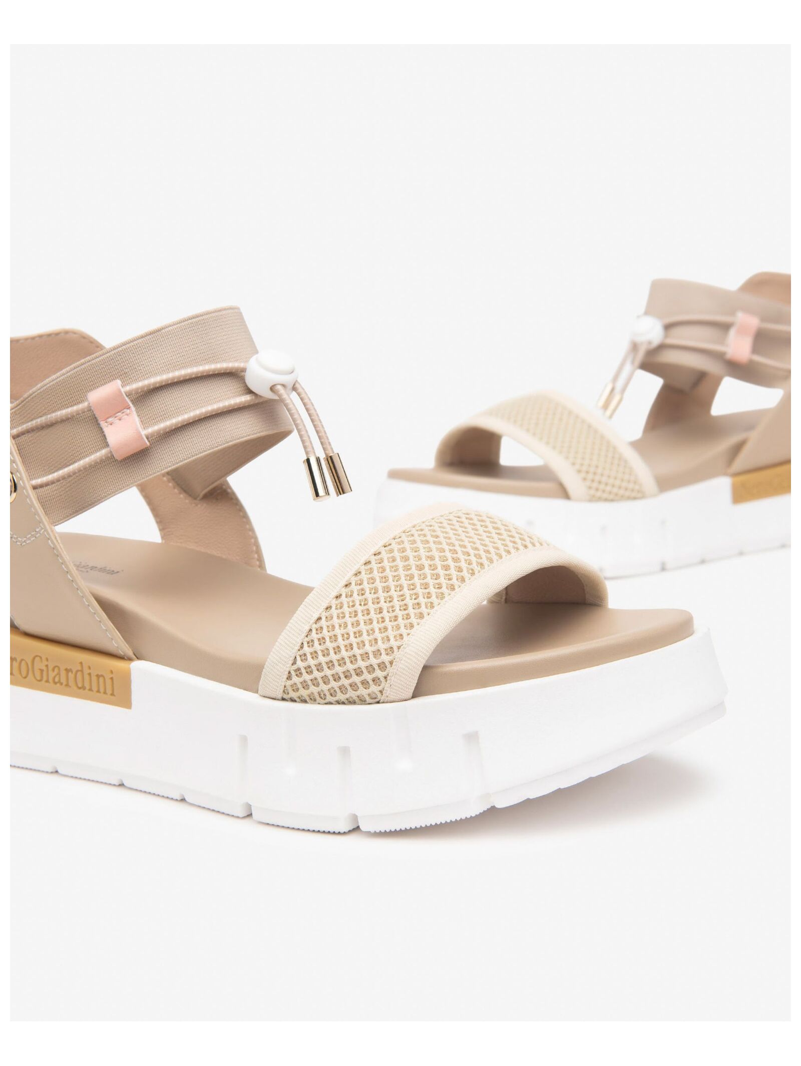 Thumbnail - Nero Giardini Riemchensandale "Nero Giardini Sandalen Lederimitat/Textil"