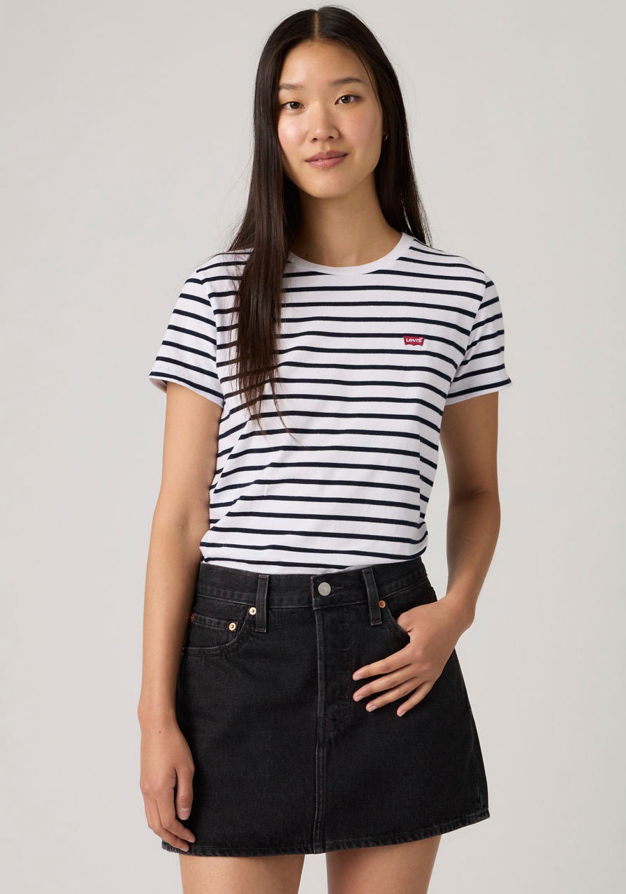 Levis T-Shirt "PERFECT TEE" mit kleiner Logo-Stickerei günstig online kaufen