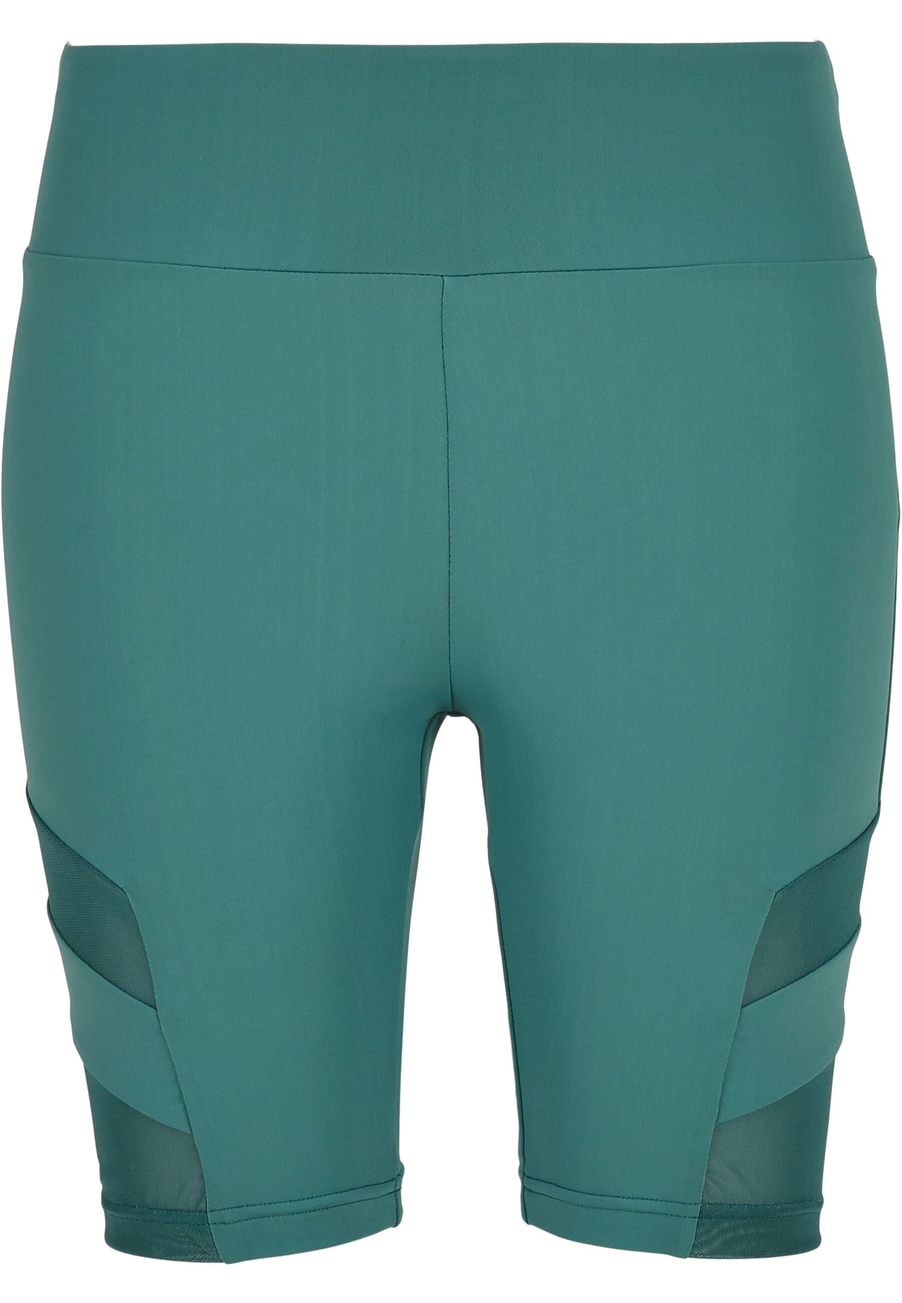 URBAN CLASSICS Stoffhose "Urban Classics Damen Ladies High Waist Tech Mesh günstig online kaufen