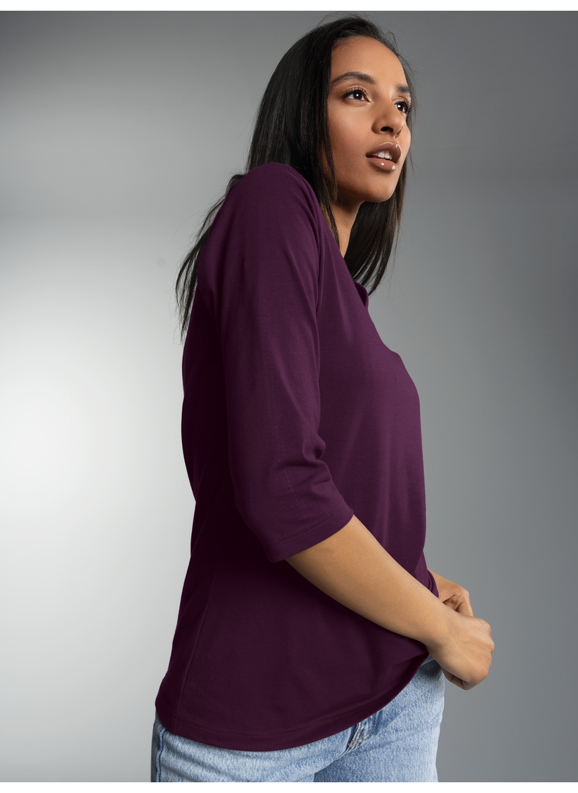 Trigema T-Shirt "TRIGEMA Langarmshirs aus Biobaumwolle" 1 günstig online kaufen