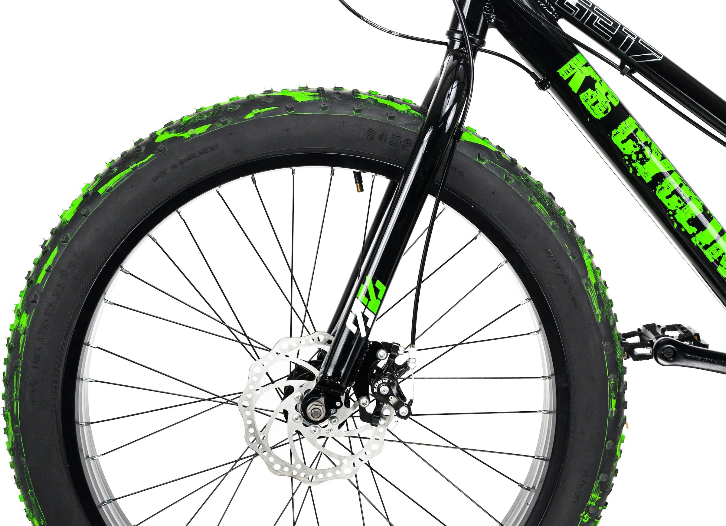 KS Cycling Jugendfahrrad »Crusher«, 7 Gang, Shimano, Tourney Schaltwerk, Kettenschaltung, für Herren, Kettenschaltung