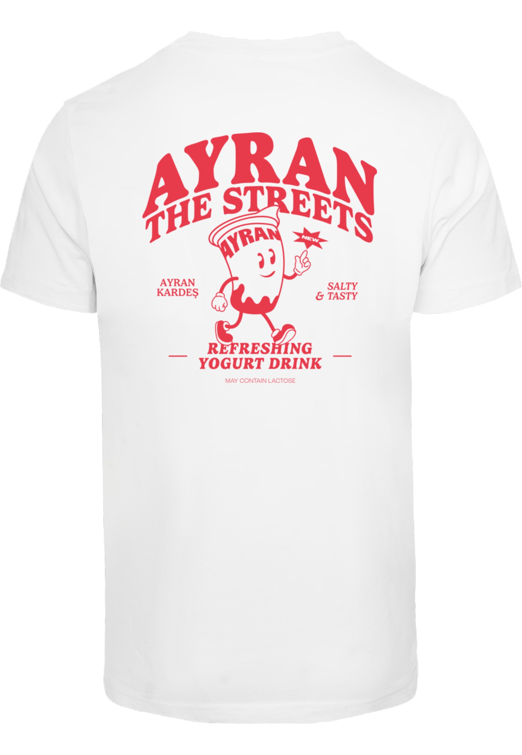 MisterTee T-Shirt »MisterTee Herren Ayran The Streets T-Shirt« 1 Stk.
