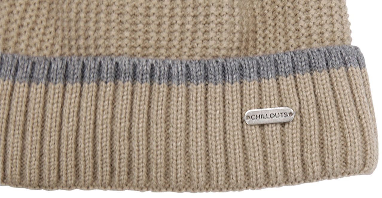 chillouts Strickmütze »Tony Hat«, mit mehrfarbigem Design