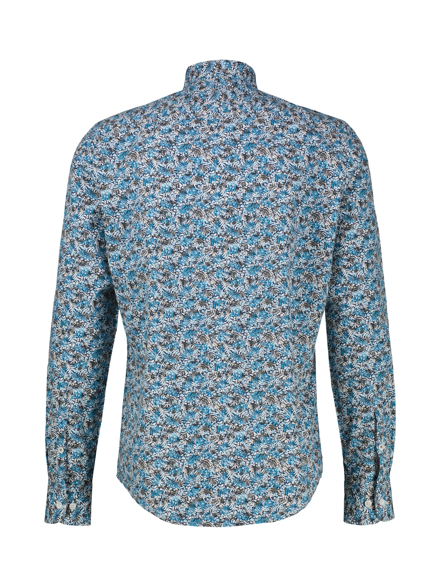 LERROS Langarmhemd »Poplin-Herrenhemd, modisch gestyled«