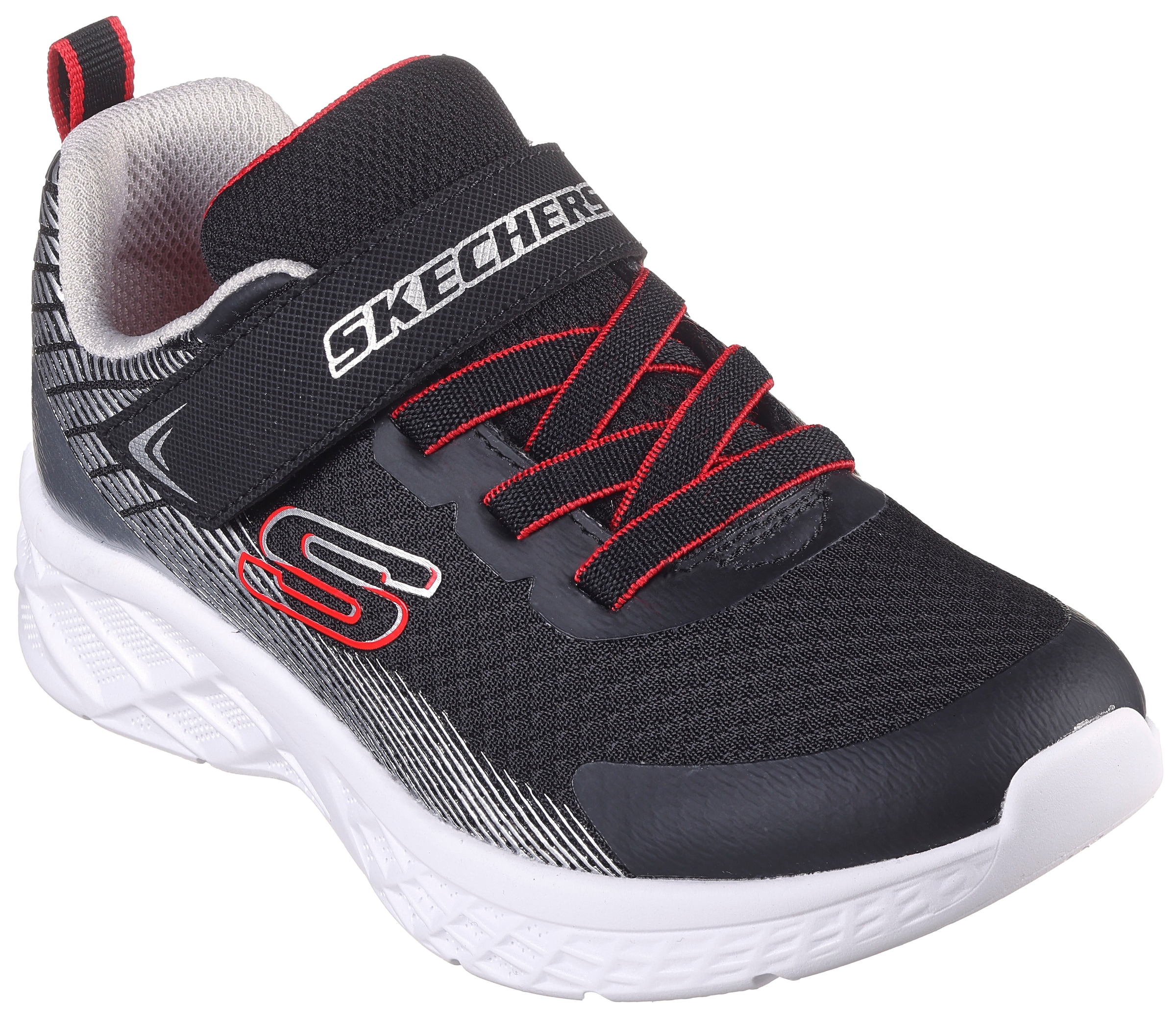 Skechers Kids Sneaker »MICROSPEC II«, Klettschuh, Freizeitschuh mit praktischem Klettverschluss