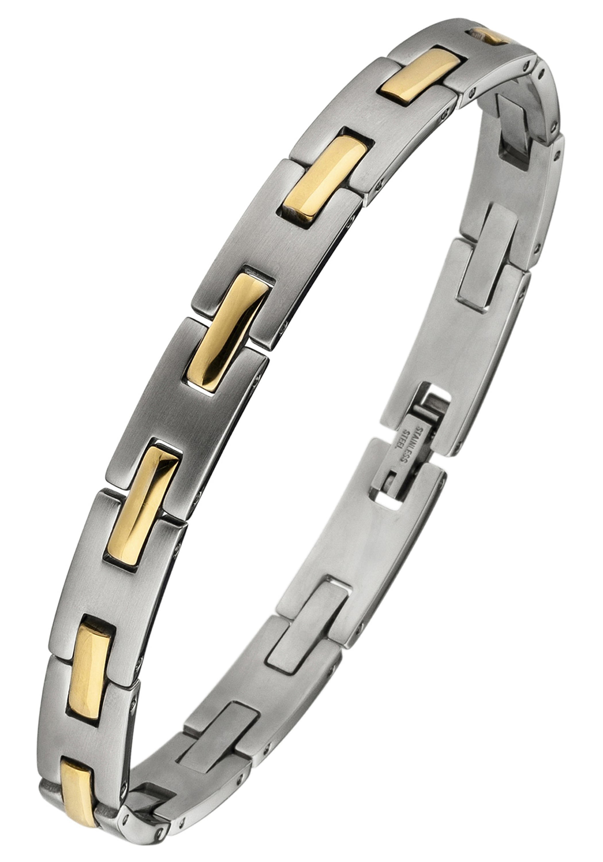 JOBO Armband, Edelstahl bicolor 21 cm online kaufen | BAUR