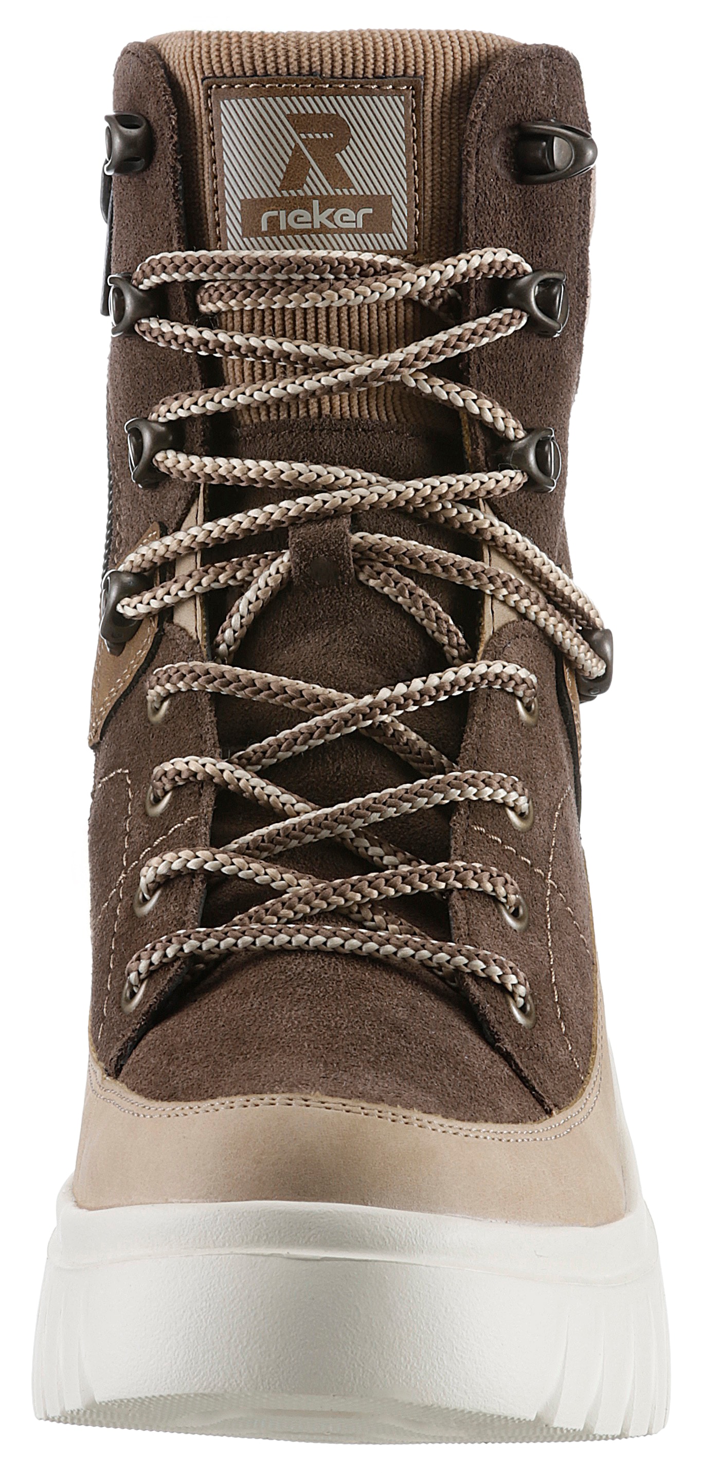 Rieker EVOLUTION Schnürboots, Outdoorboots, Winterboots mit wasserabweisender R-TEX-Membran