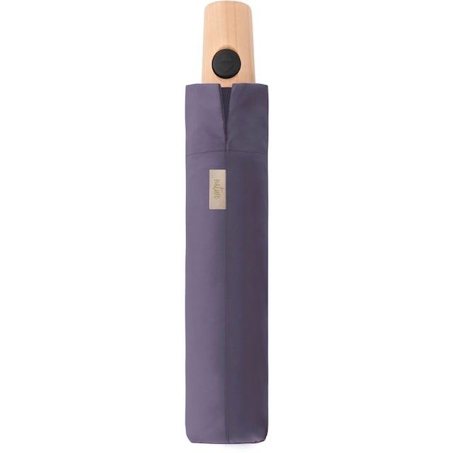 doppler® Taschenregenschirm »nature Magic uni, perfect purple«, aus recyceltem  Material mit Griff aus FSC®- schützt Wald - weltweit online bestellen | BAUR
