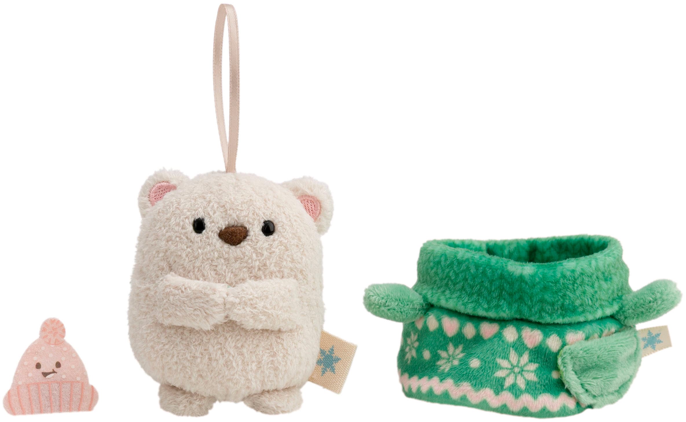 Nici Kuscheltier »mymochi, Set Bär Snono 8cm mit Mütze & Sweaterkostüm« in Geschenkbox
