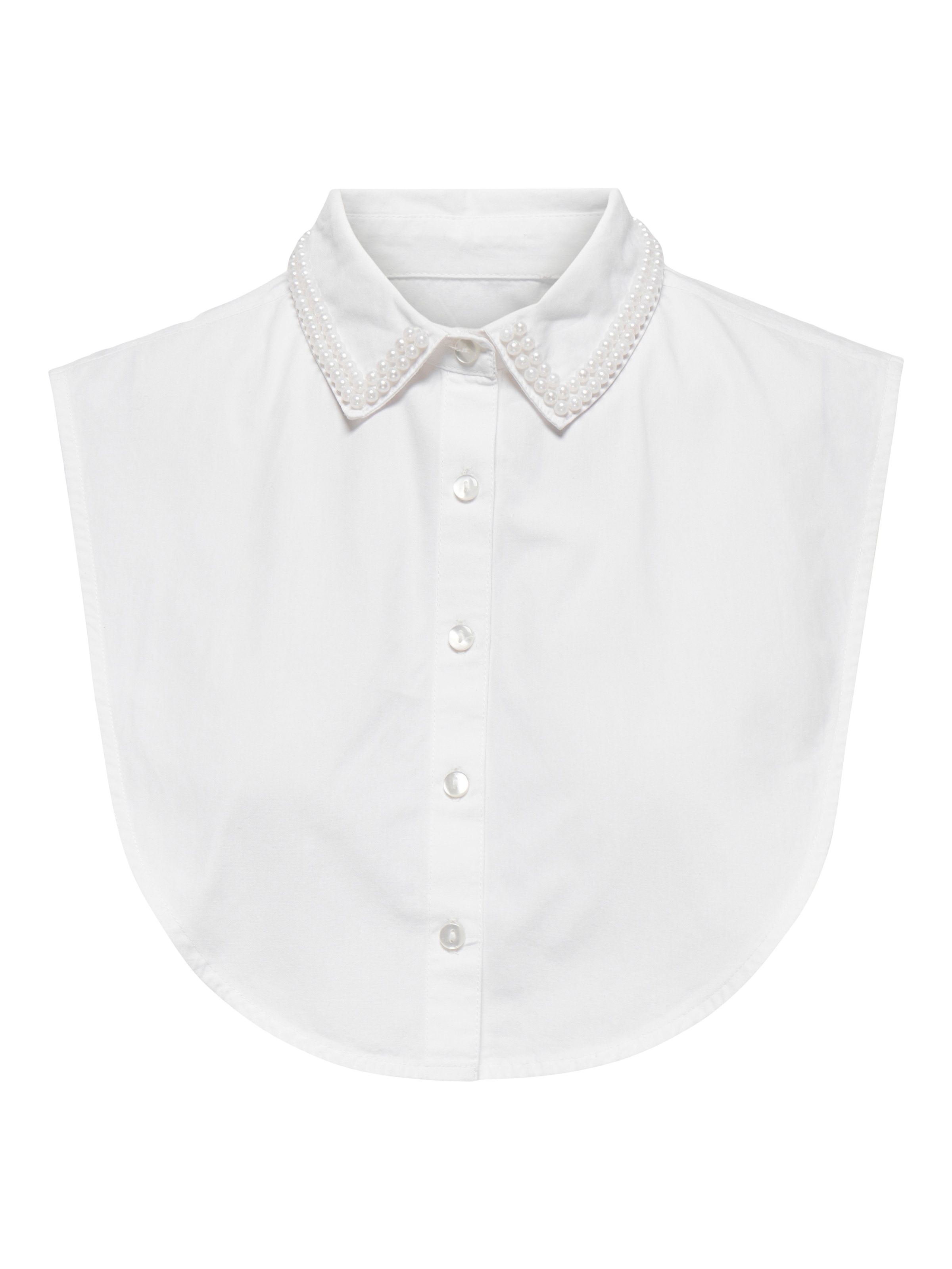 ONLY Kragen "ONLLISA PEARL COLLAR WVN", eleganter Bluseneinsatz mit Perlenb günstig online kaufen