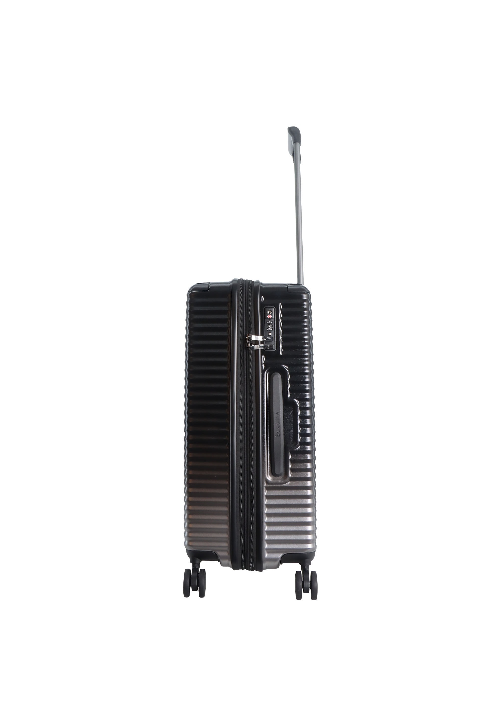 Saxoline® Koffer »Elite«, mit Trolleysystem aus Halbaluminium