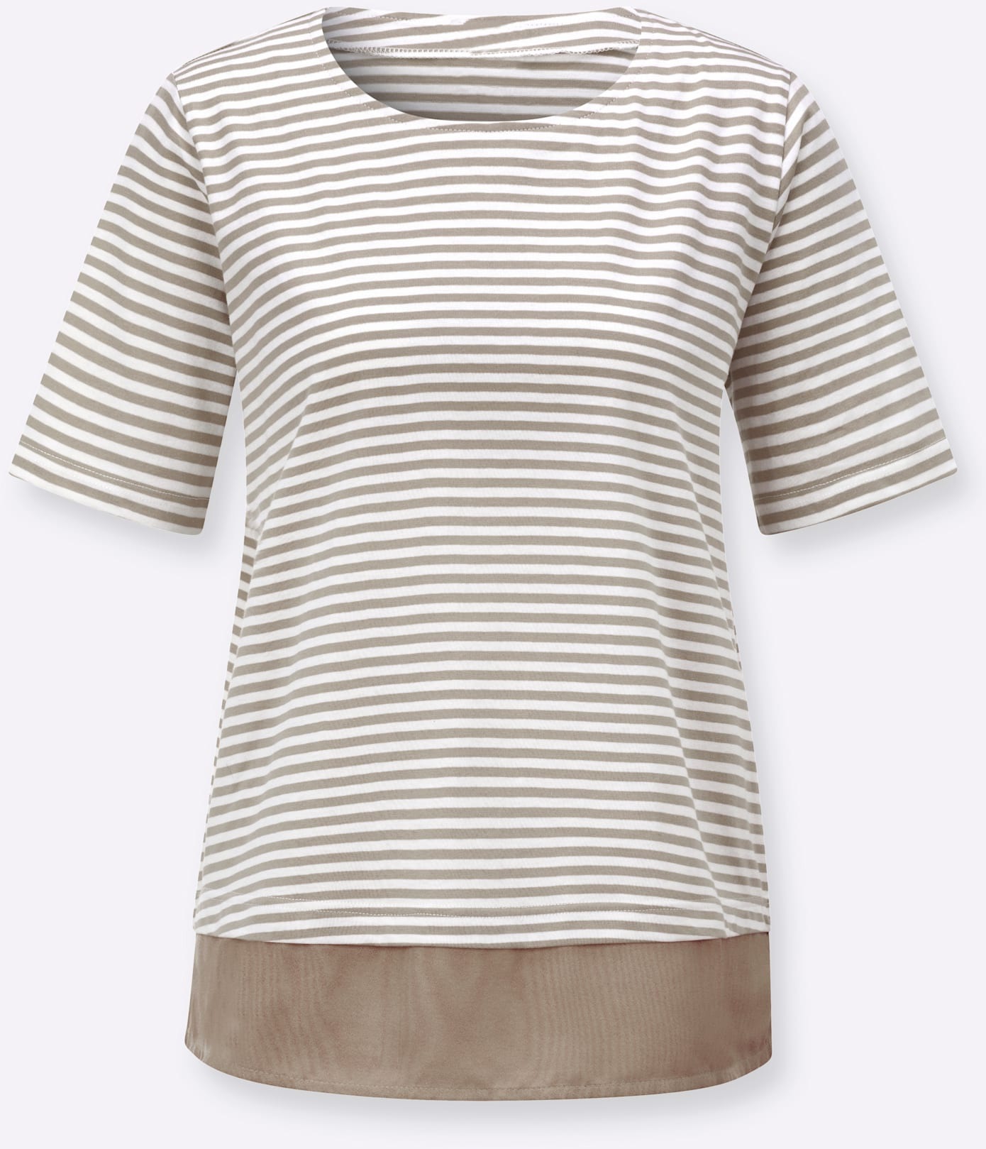 Thumbnail - Casual Looks 2-in-1-Shirt "Ringelshirt" 1 tlg.