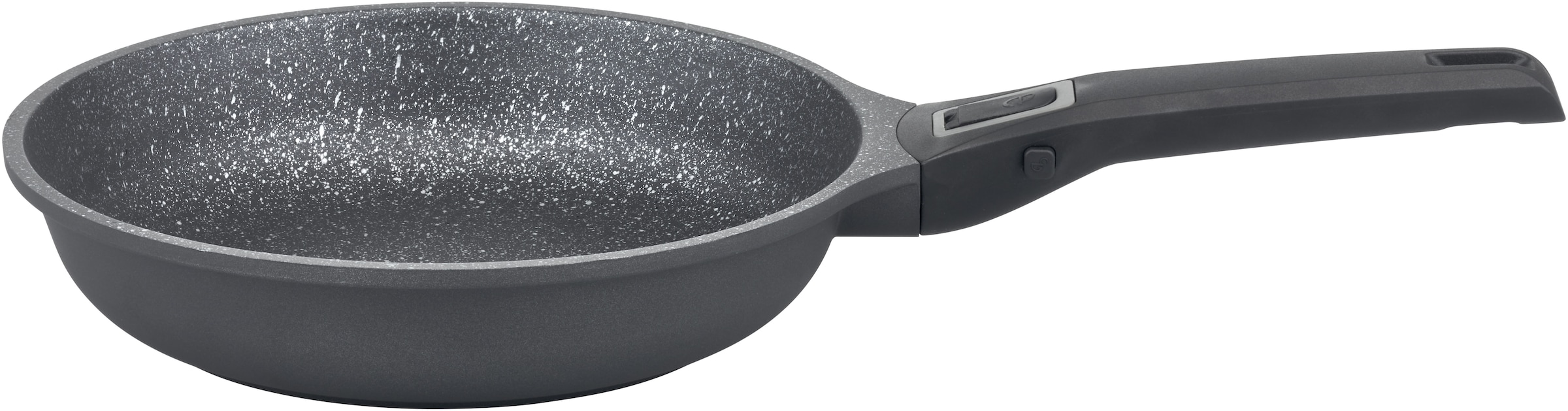 Gsw Bratpfanne "Easy Click" Aluminiumguss 1 Stk. Tlg. Abnehmbarer Griff, Induktion