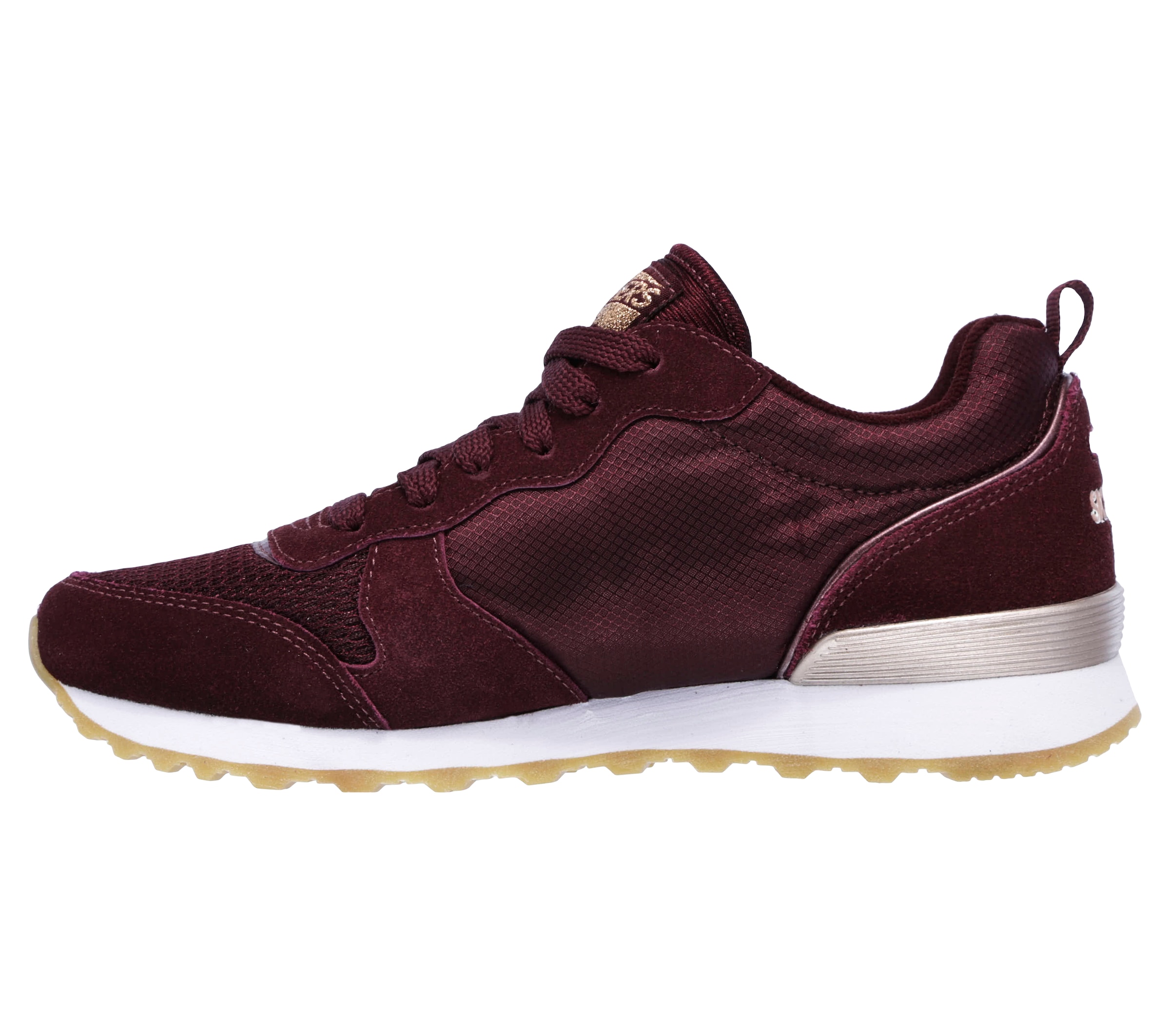 Skechers Sneaker »OG 85 - GOLDN GURL«, Schnürschuh, Original-Retro-Jogginschuh mit Air-Cooled Memory Foam®