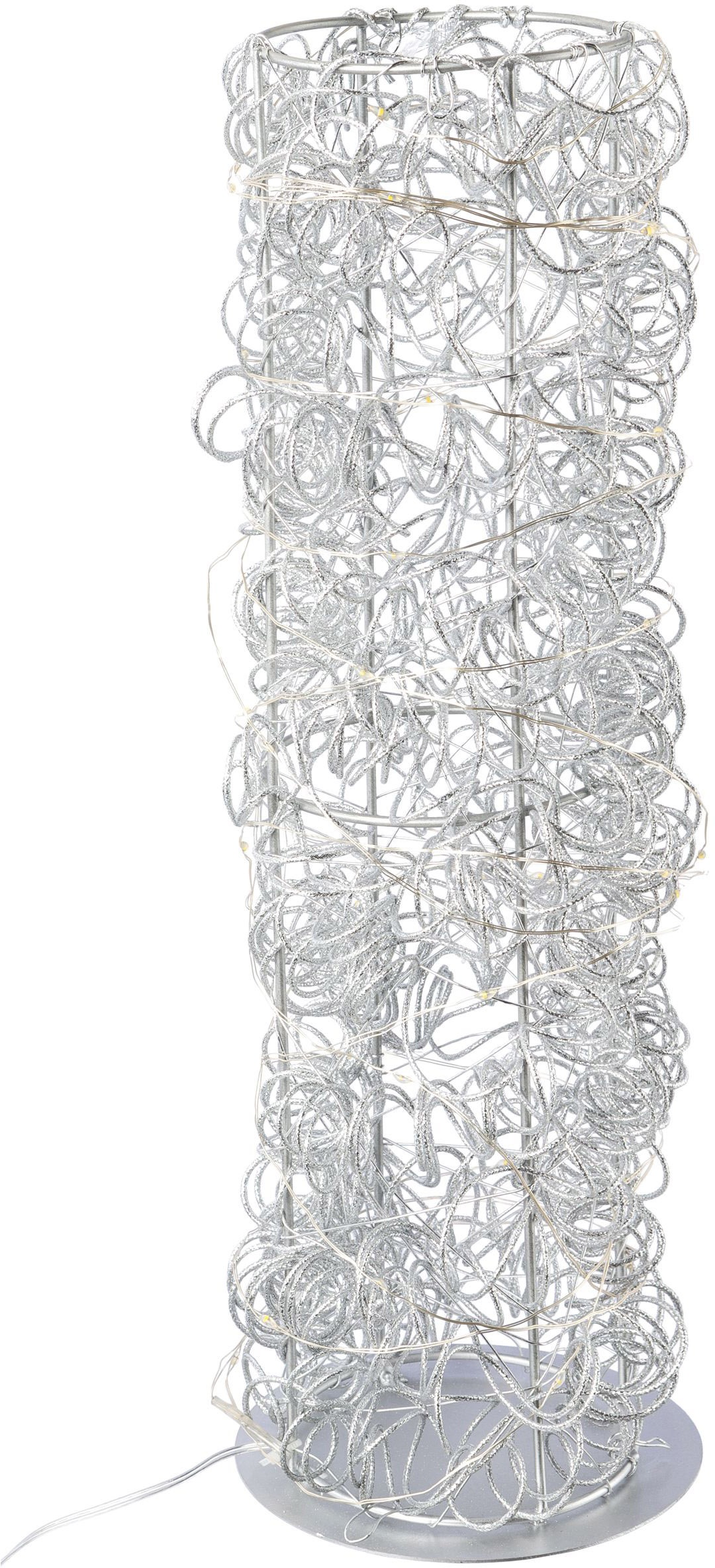 Creativ light LED BAUR »Metalldraht-Tower«, Dekolicht | mit 40 LED
