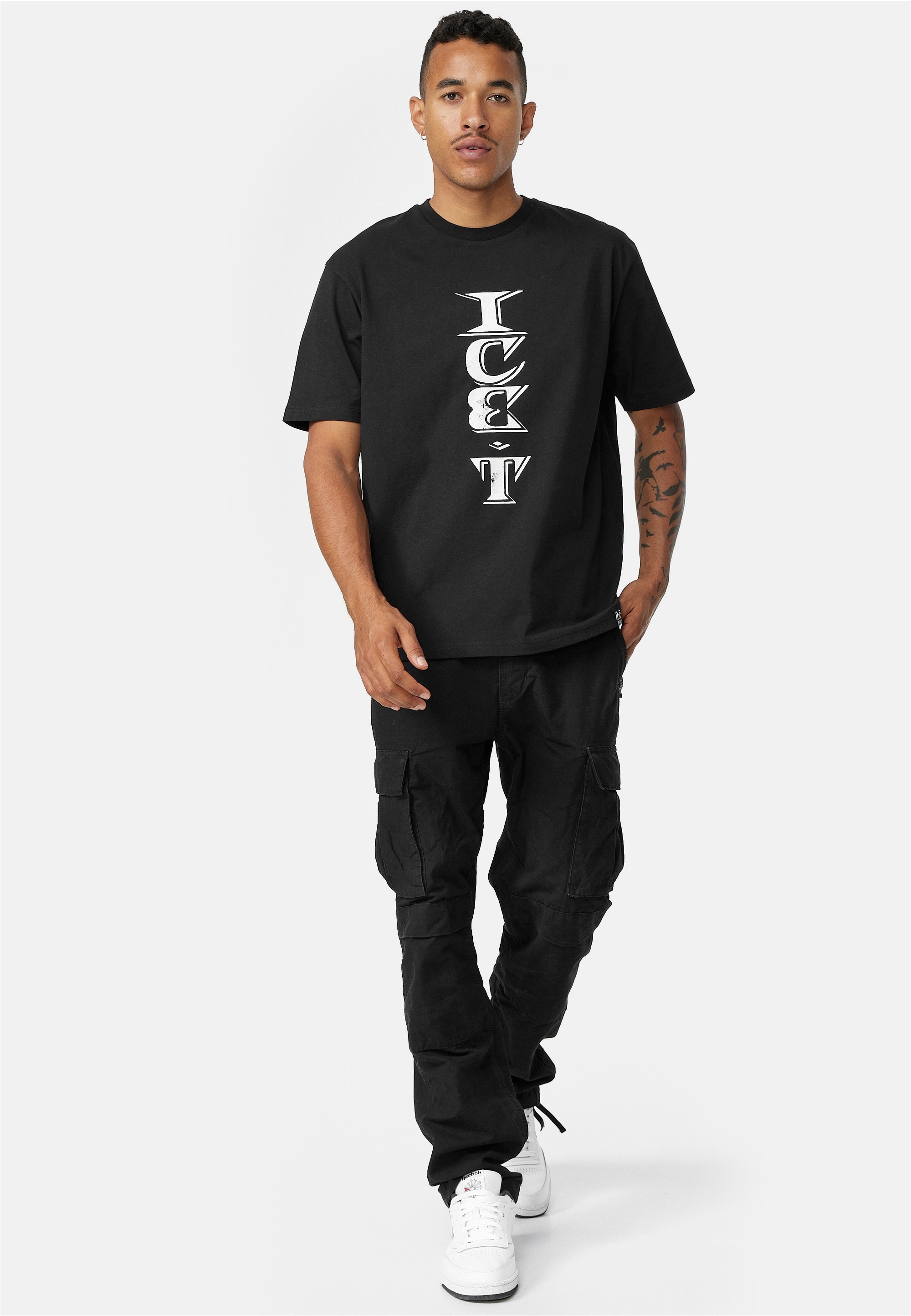 Recovered T-Shirt »Ice T What Ya Wanna Do«, im lockeren Schnitt