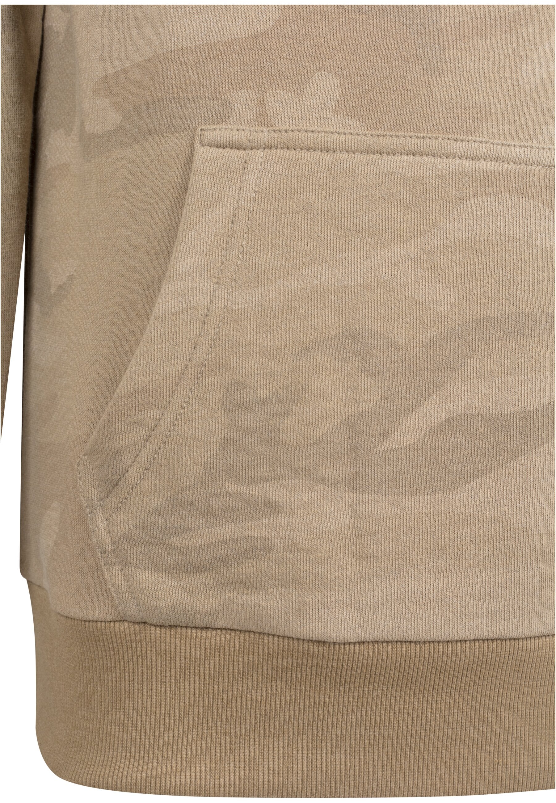 URBAN CLASSICS Kapuzensweatshirt »Urban Classics Herren High Neck Camo Hoody«, (1 tlg.)